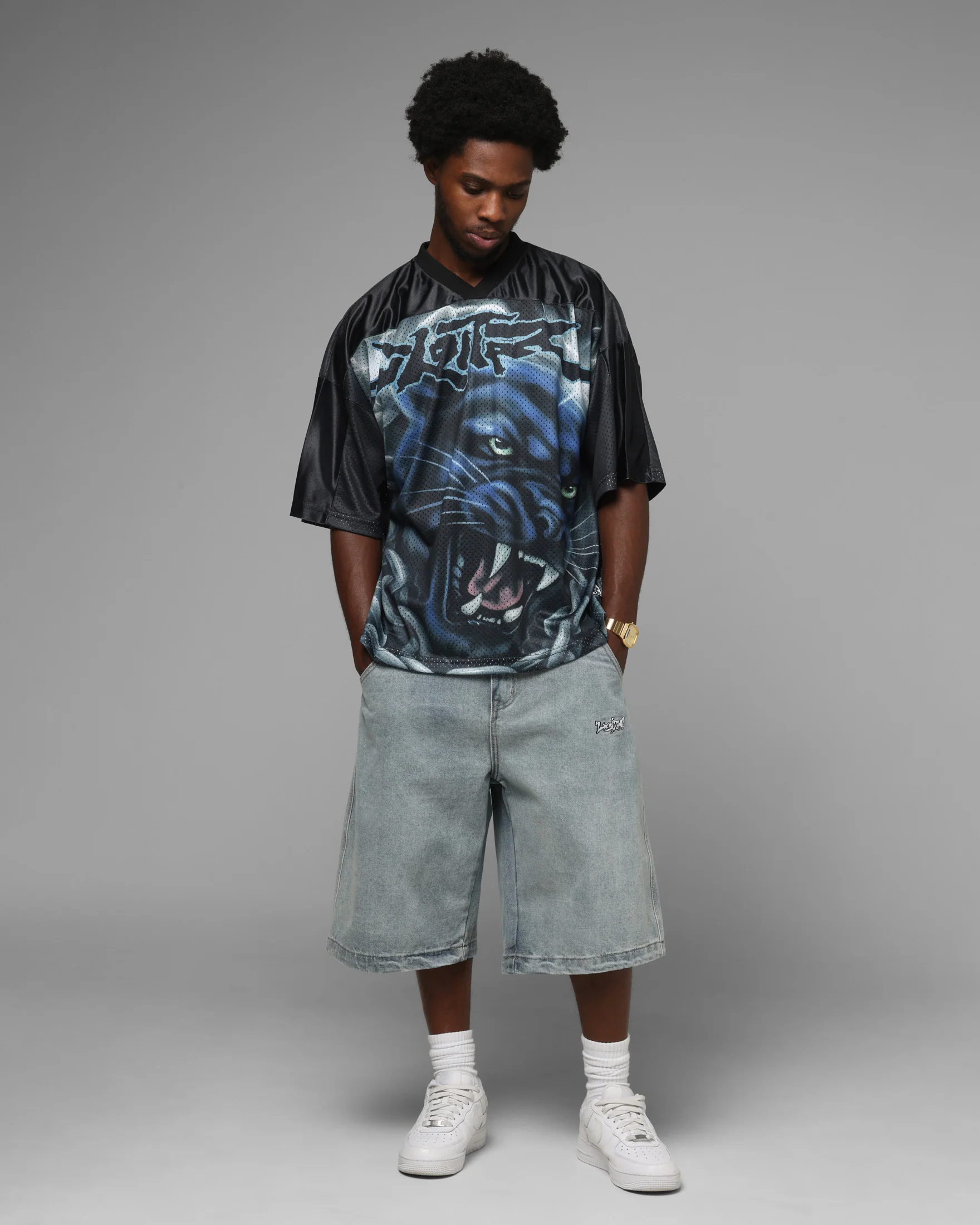 Loiter Airbrush Jersey Black - Image 3