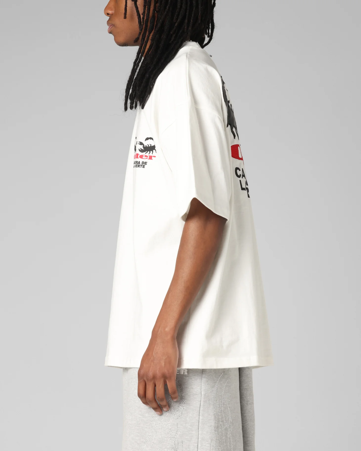 Loiter Bullrush Premium T-Shirt Off White - Image 6