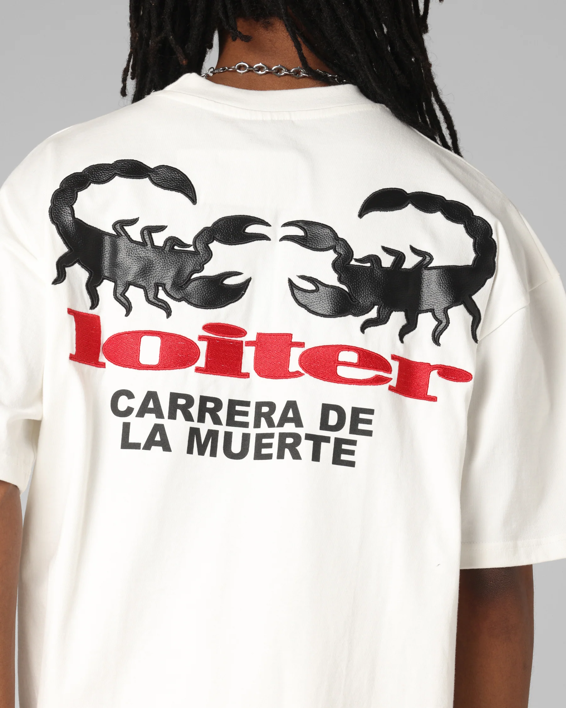 Loiter Bullrush Premium T-Shirt Off White - Image 7