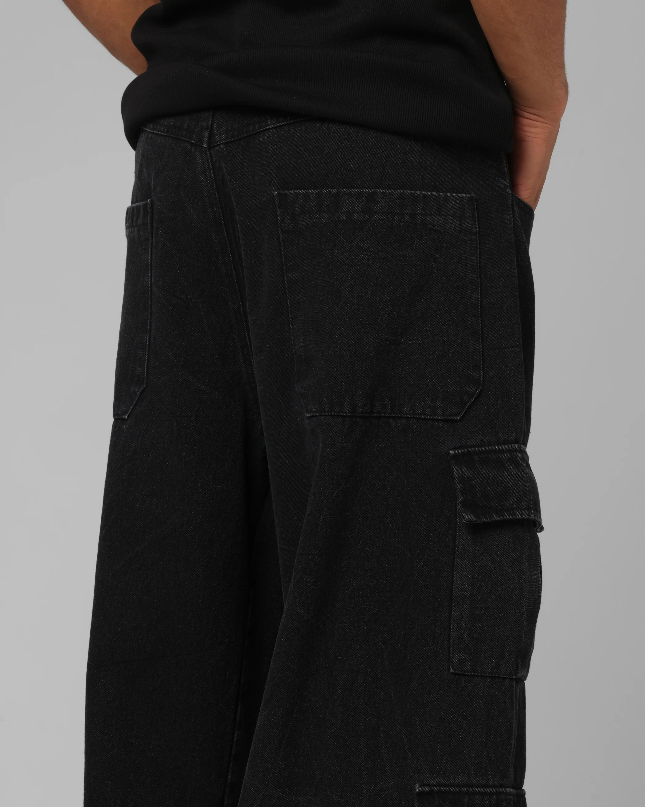 Loiter F-16 Balloon Cargo Pants Black - Image 4