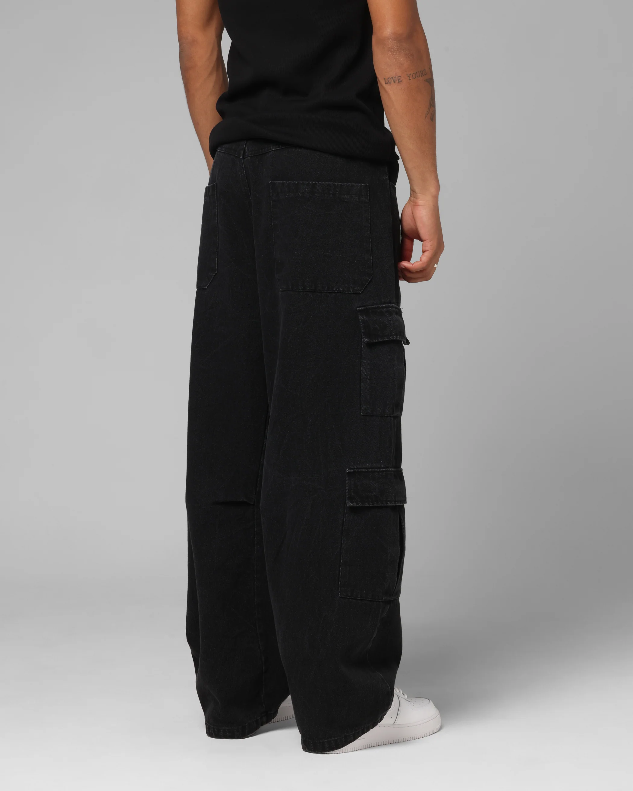 Loiter F-16 Balloon Cargo Pants Black - Image 5