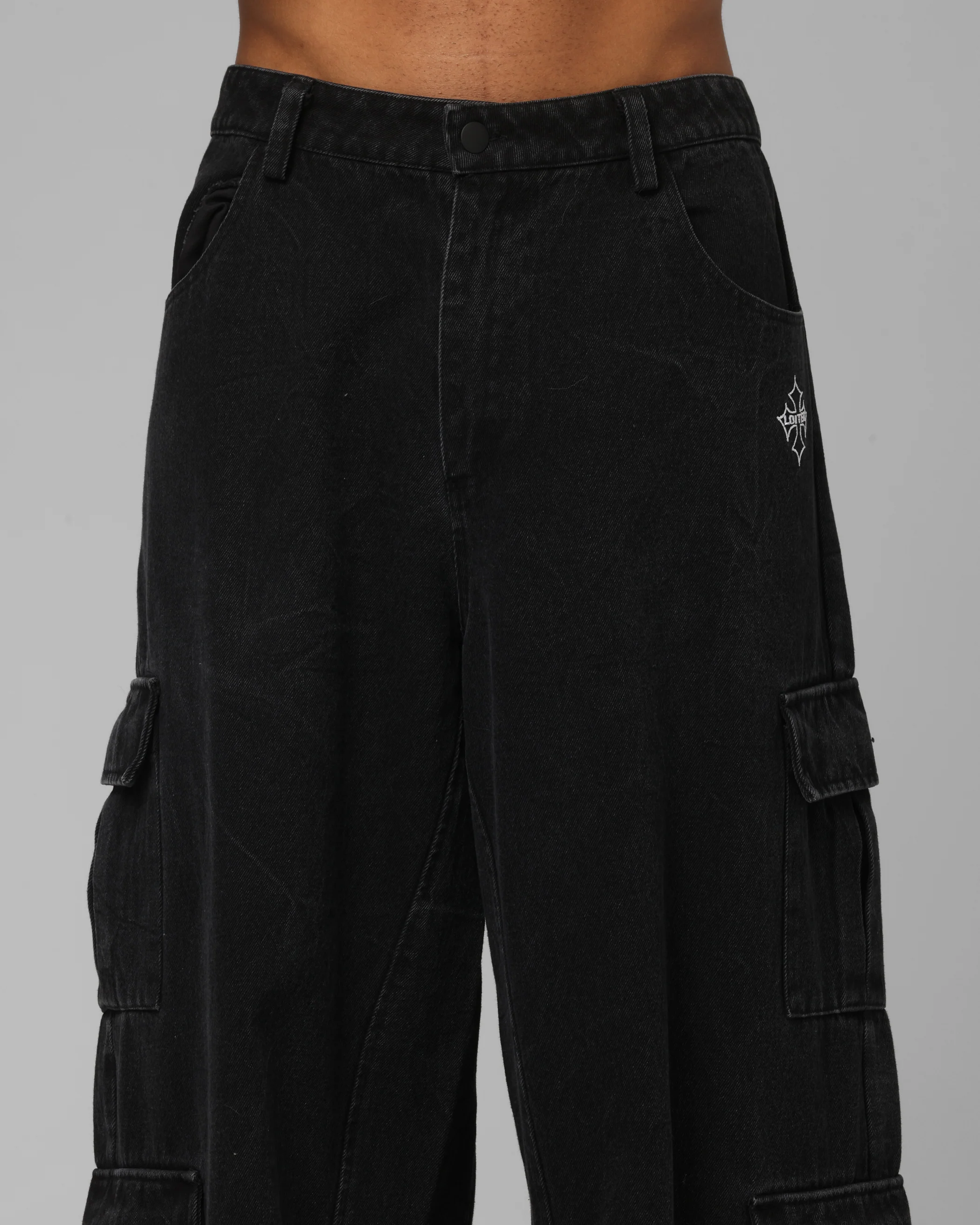 Loiter F-16 Balloon Cargo Pants Black - Image 7