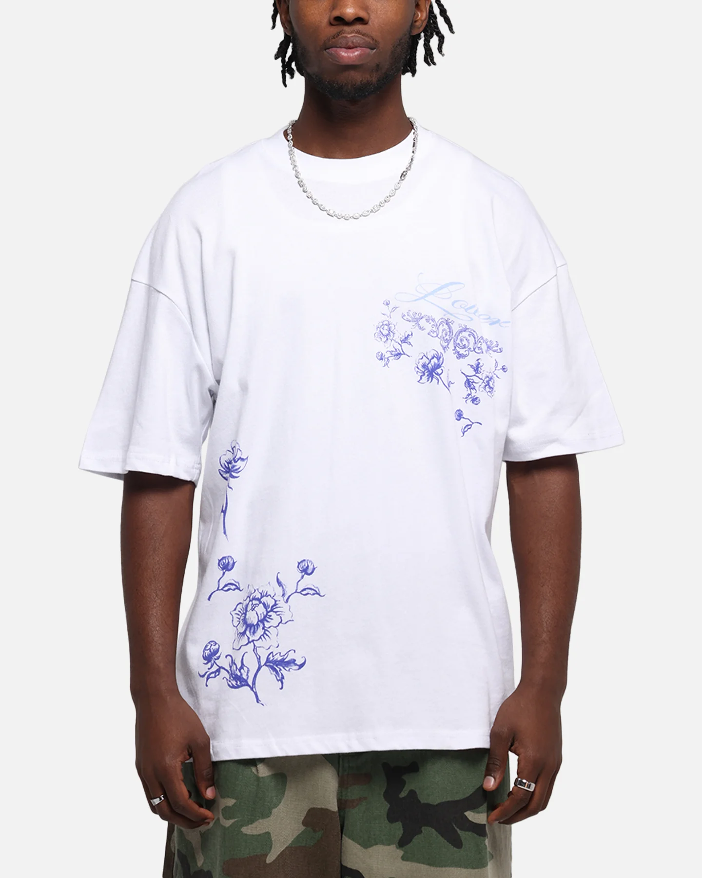 Loiter Fine China T-Shirt White - Image 2