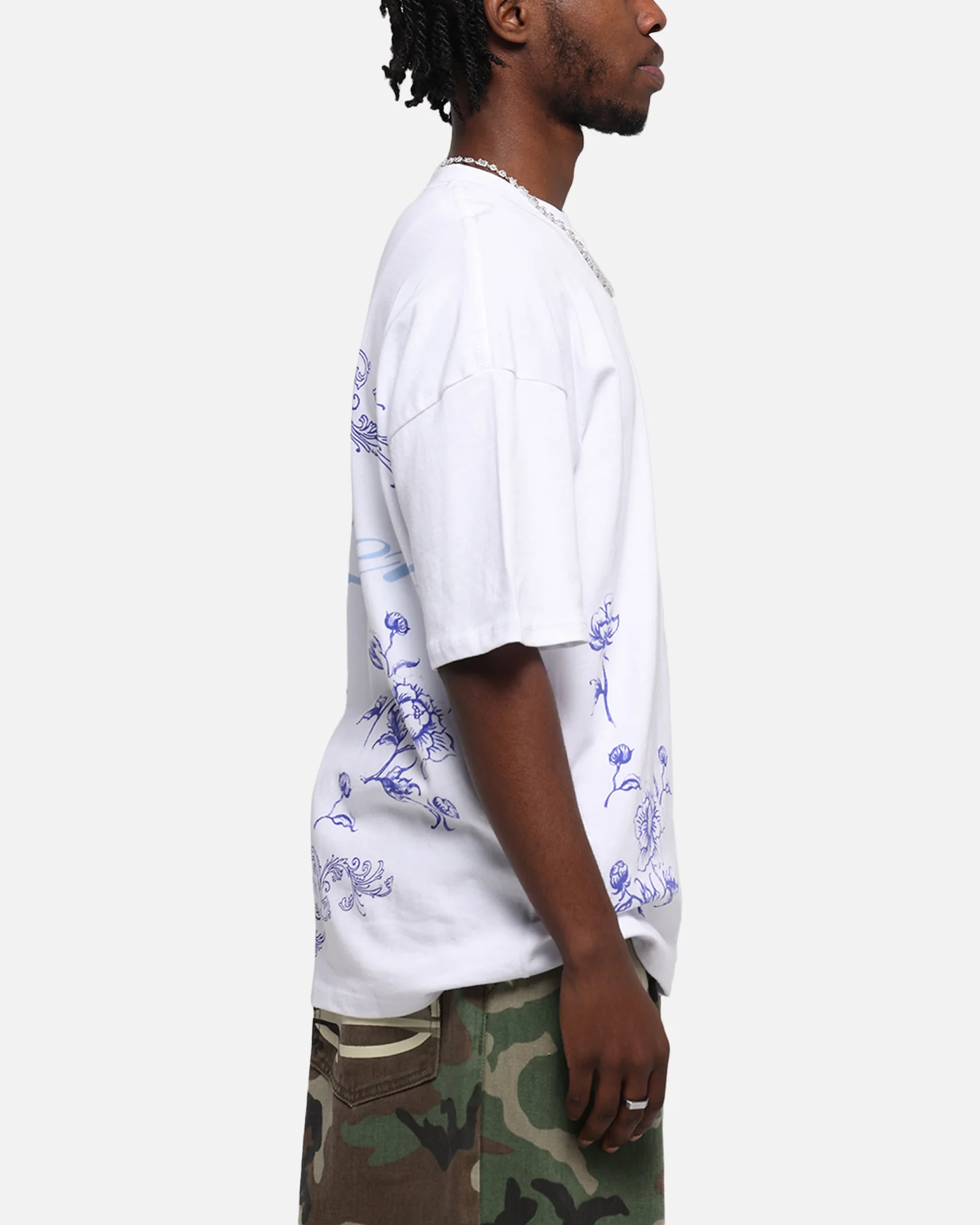 Loiter Fine China T-Shirt White - Image 5