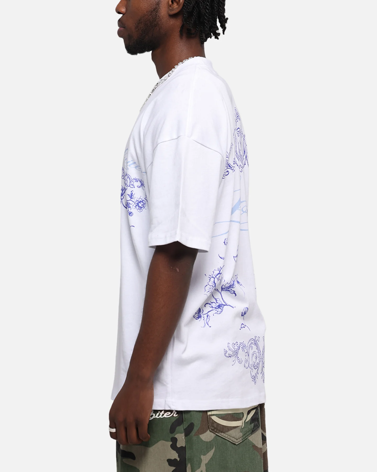 Loiter Fine China T-Shirt White - Image 6