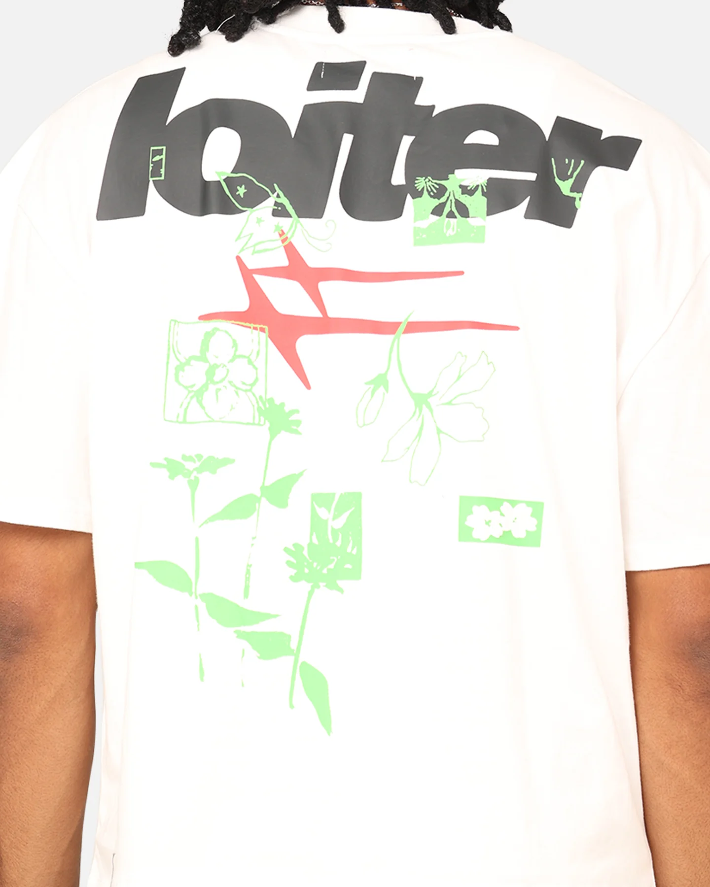 Loiter Gummy Box T-Shirt Off White - Image 5