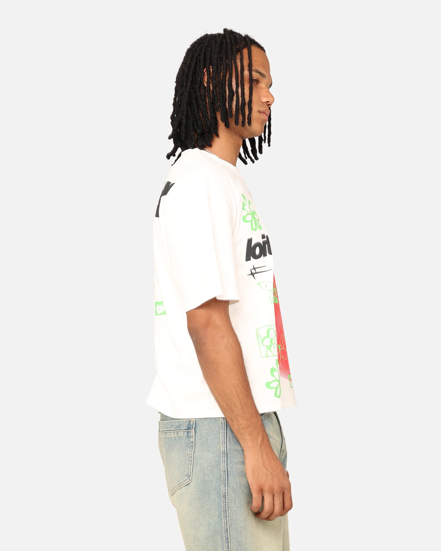Loiter Gummy Box T-Shirt Off White - Image 6