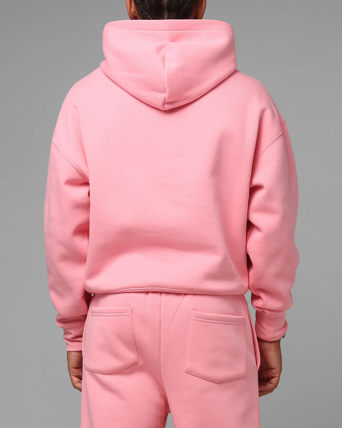 Loiter Hybrid Premium Hoodie Pink - Image 3