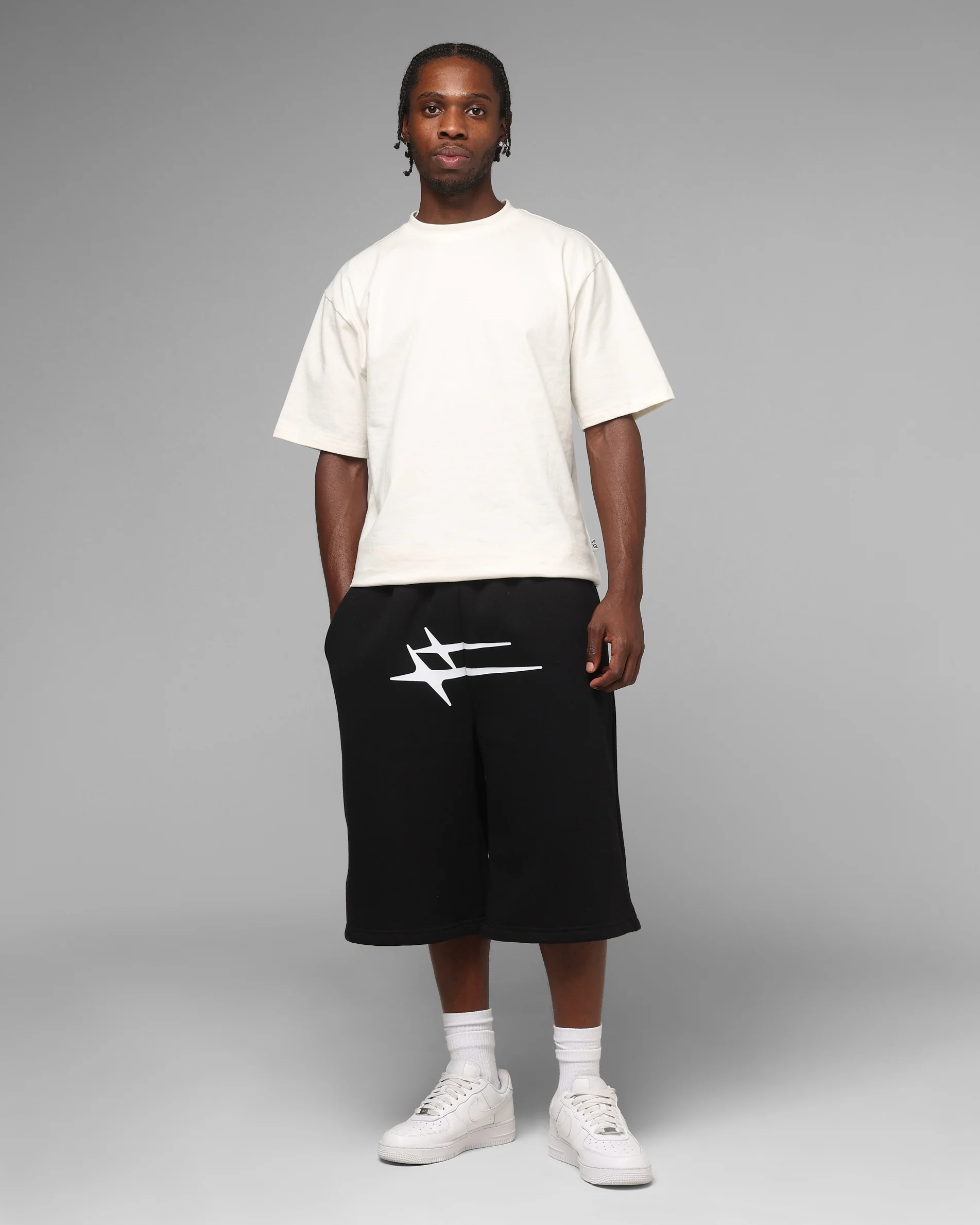 Loiter Hybrid Premium Shorts Black - Image 2