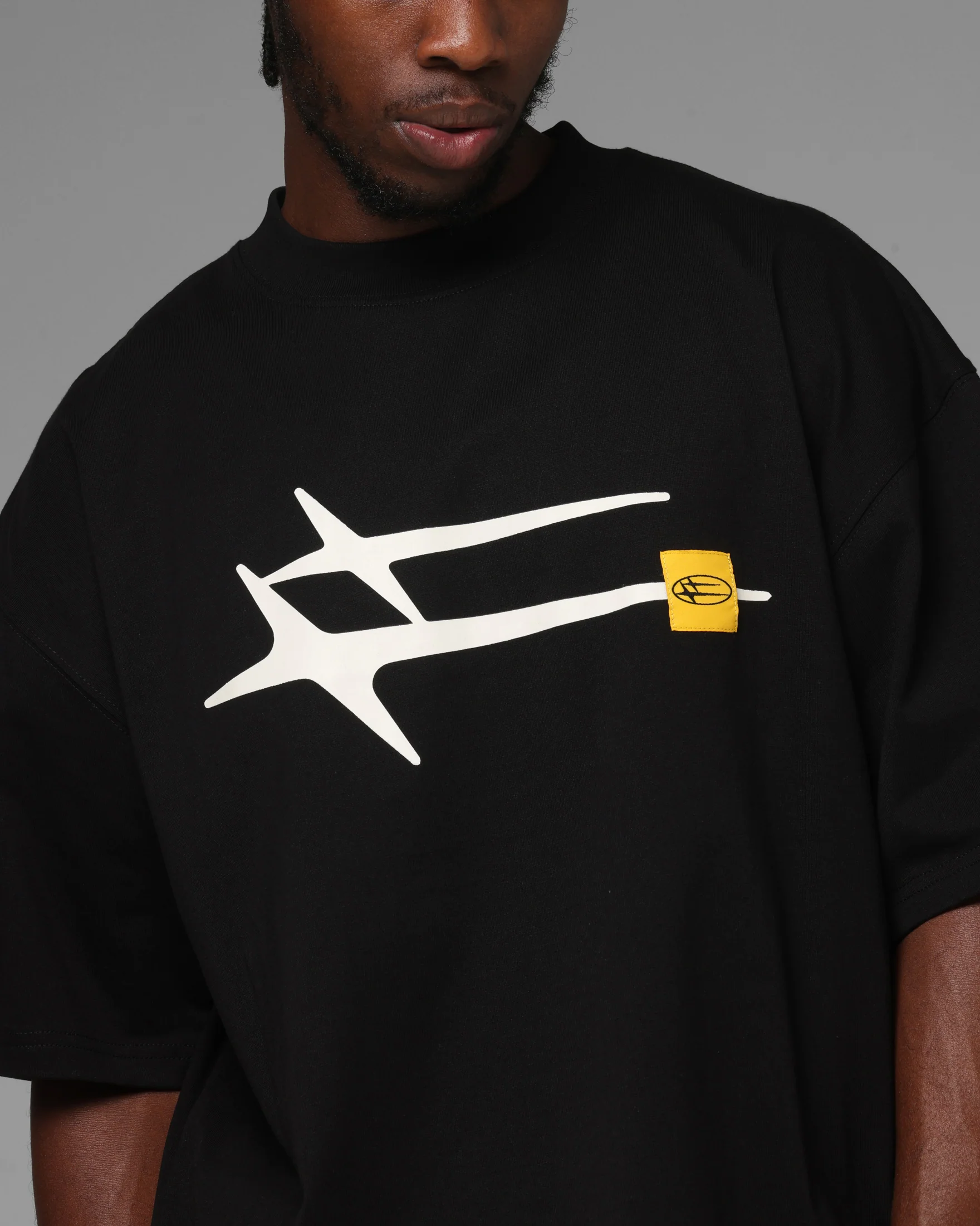 Loiter Hybrid Premium T-Shirt Black - Image 6