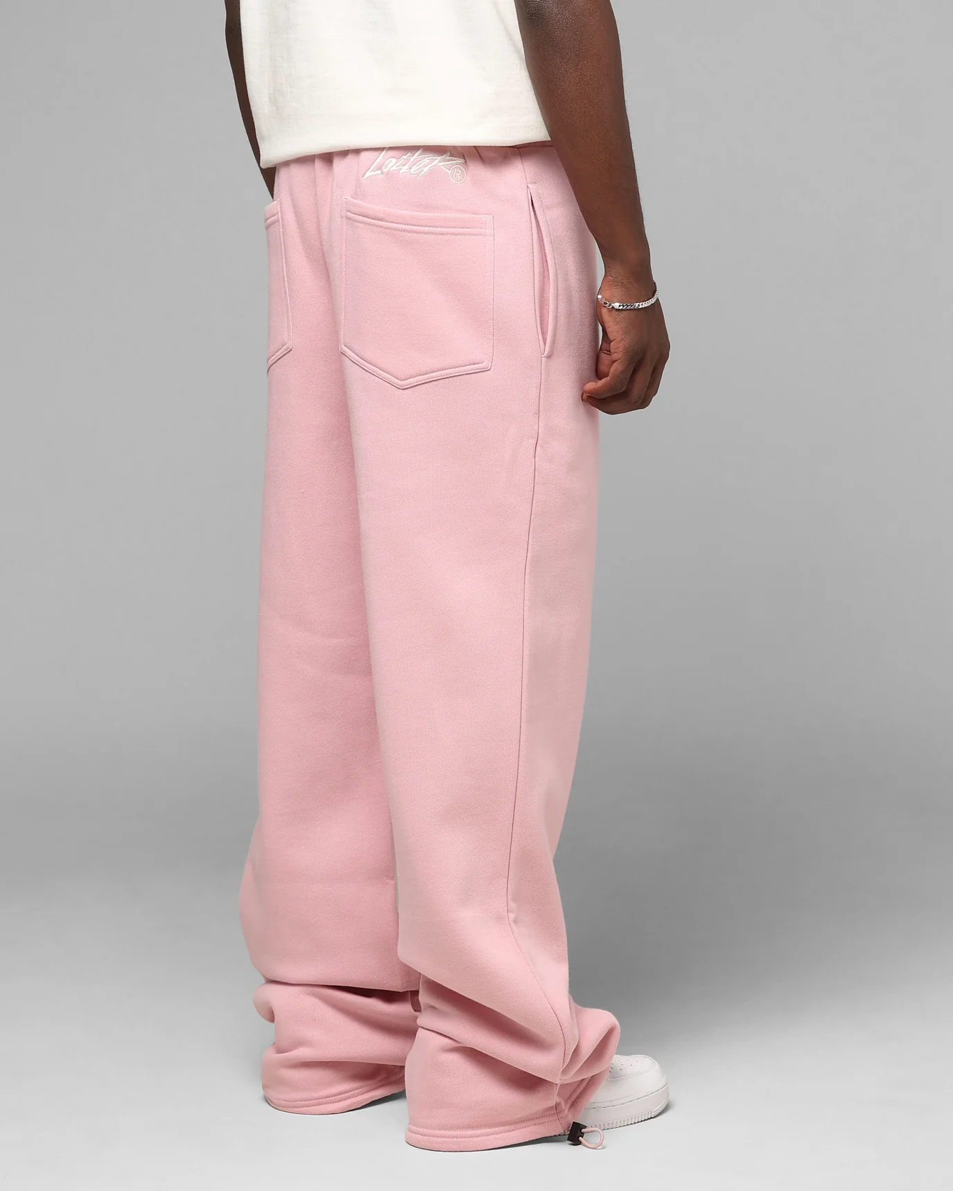 Loiter Hybrid Sweatpants Dusty Pink - Image 5