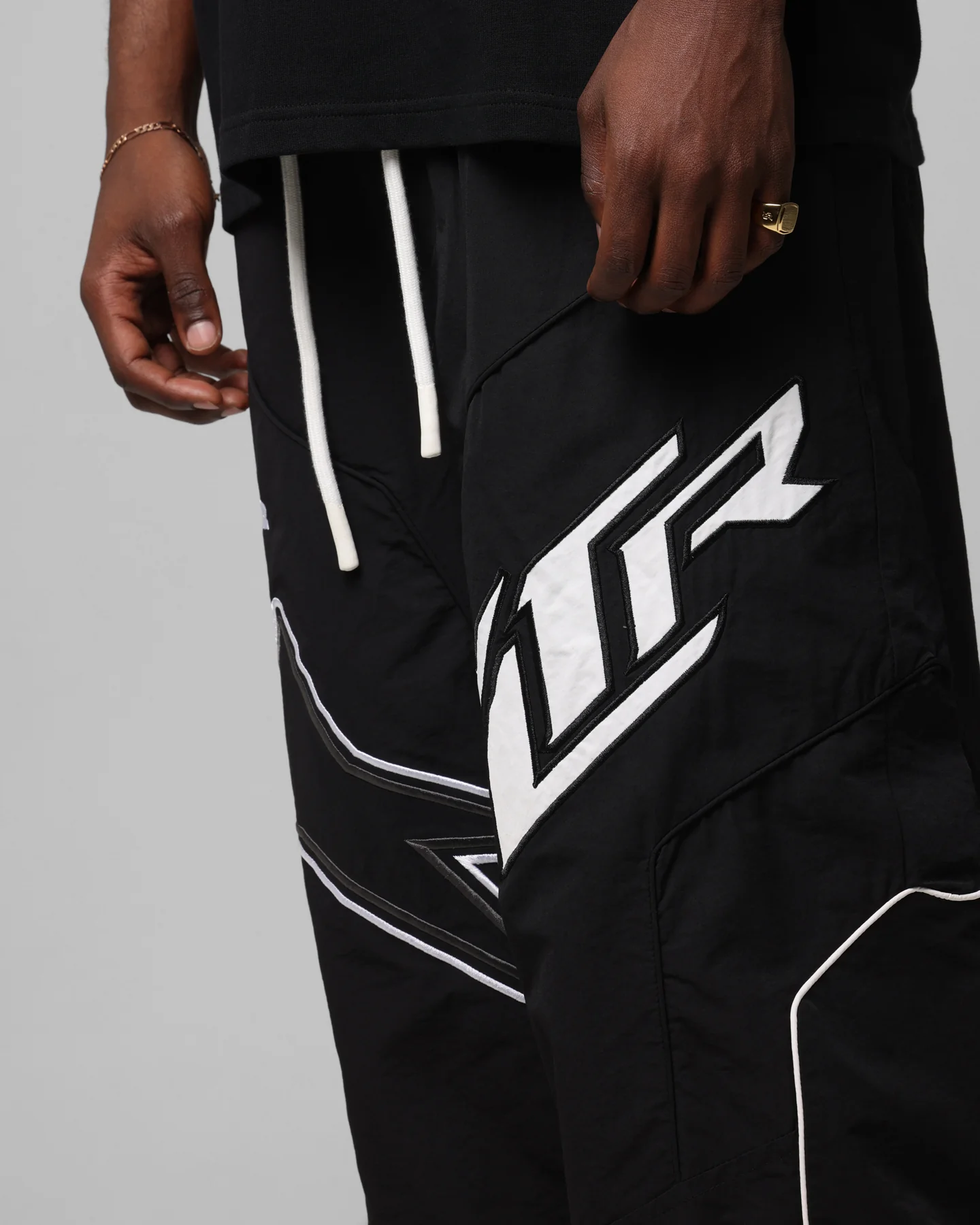 Loiter Motocross Parachute Pants Black - Image 3