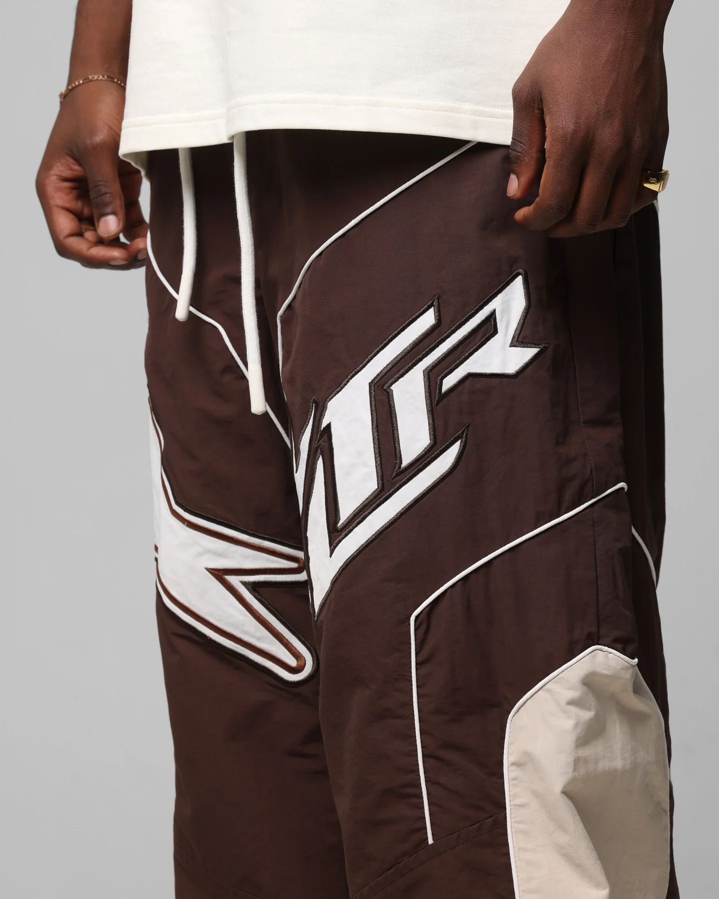 Loiter Motocross Parachute Pants Brown - Image 3