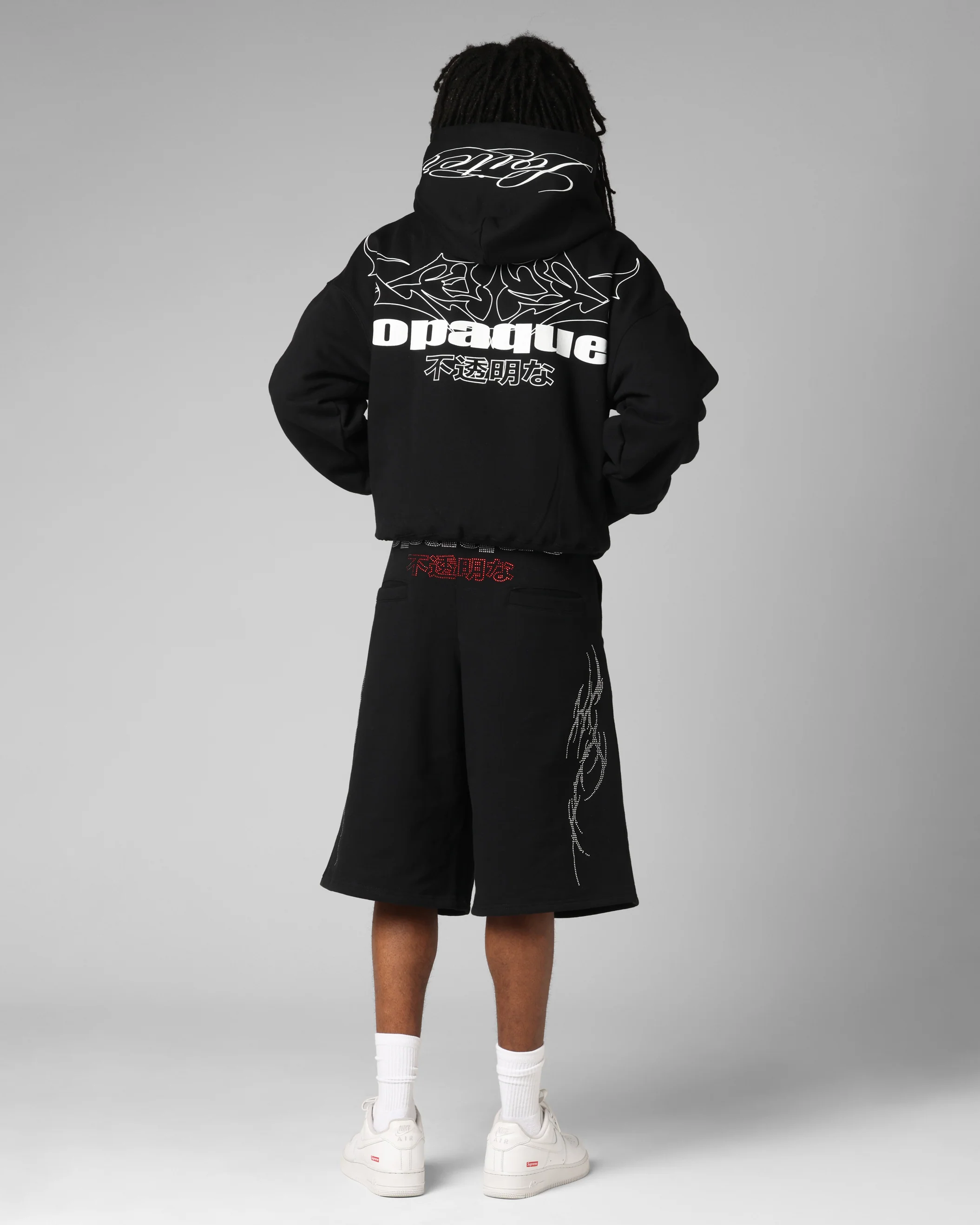 Loiter Opaque Premium Hoodie Black - Image 3