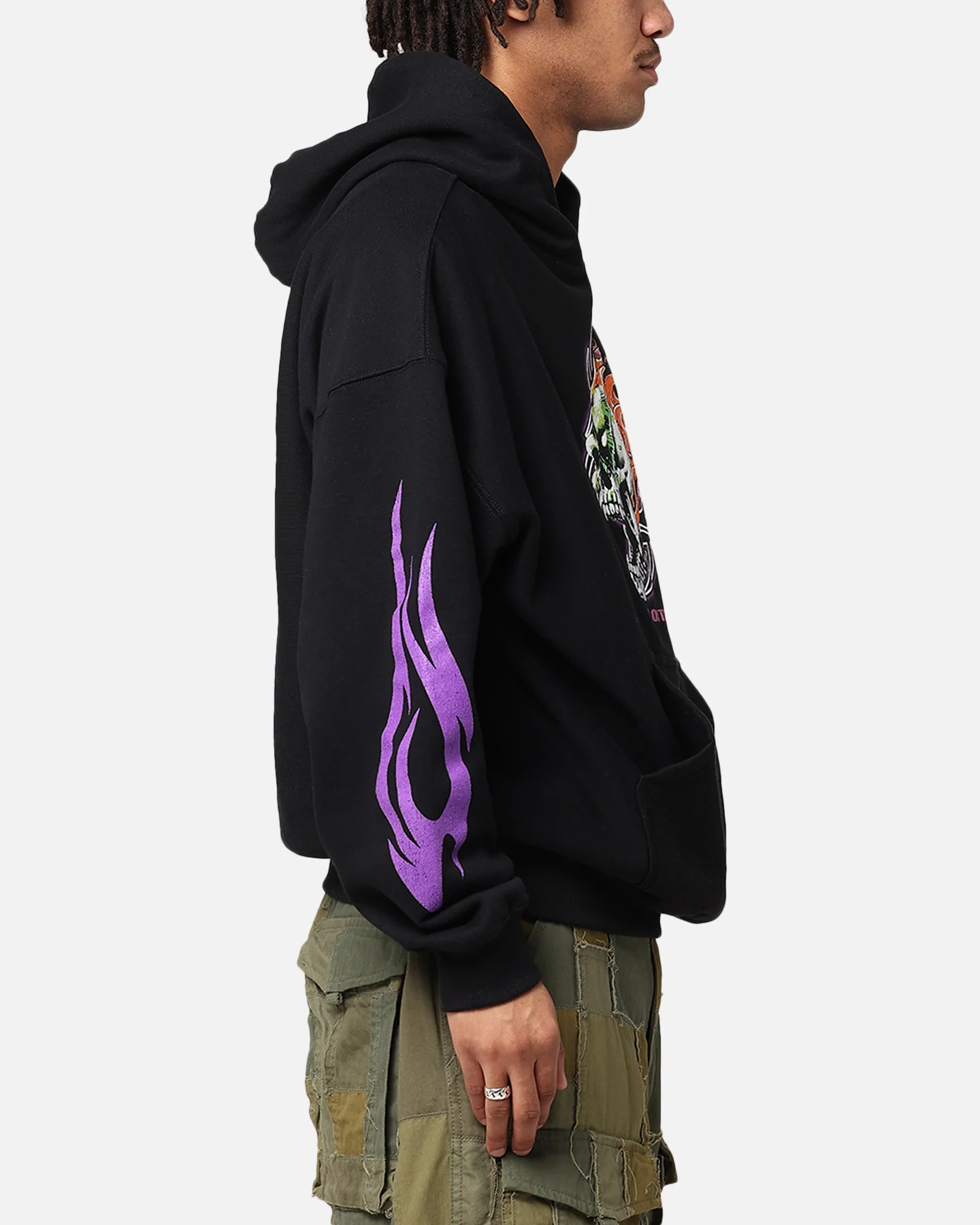 Loiter Rip N Dip Hoodie Black - Image 4