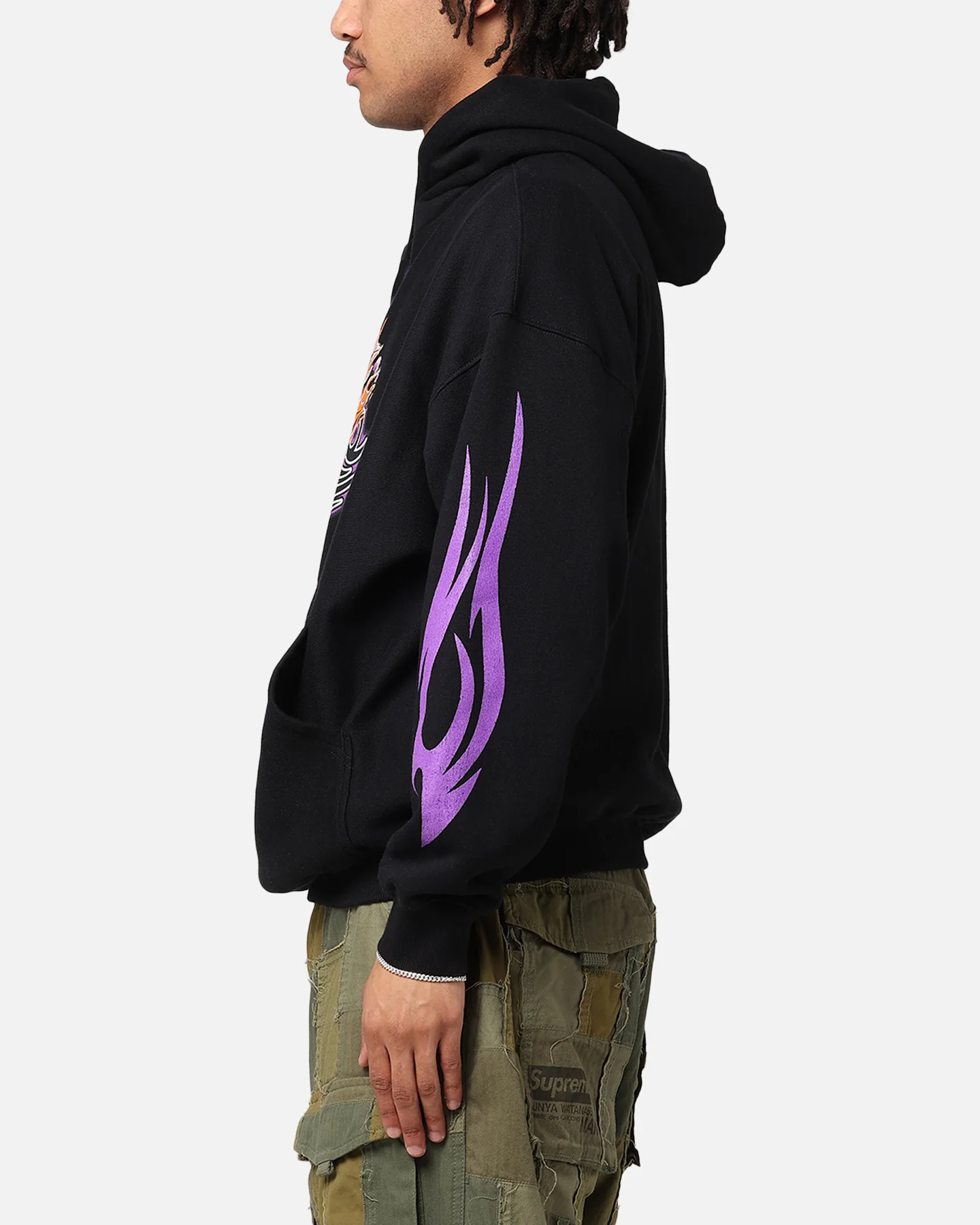 Loiter Rip N Dip Hoodie Black - Image 5