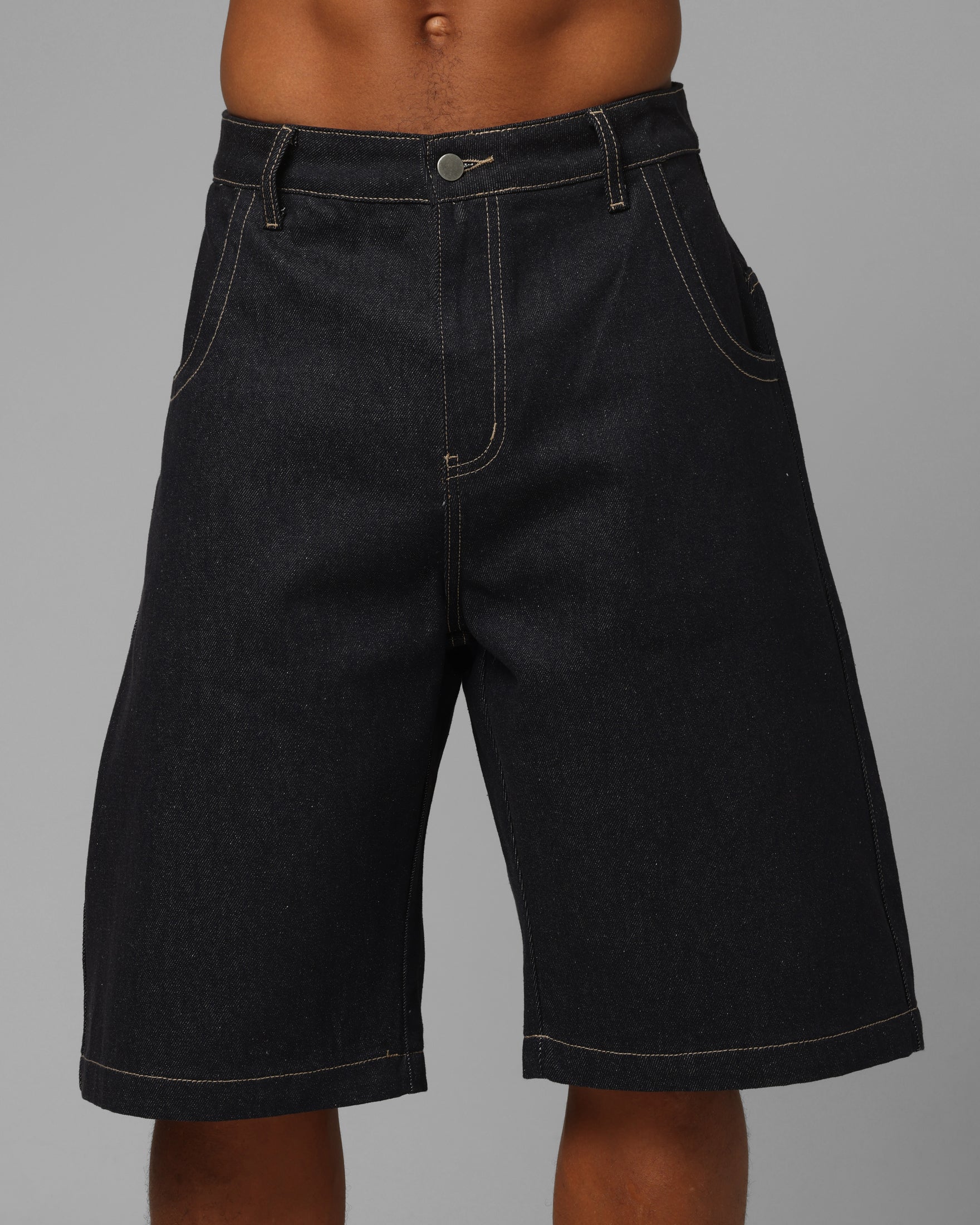 Loiter Star Born Camo Jorts Indigo - Image 7