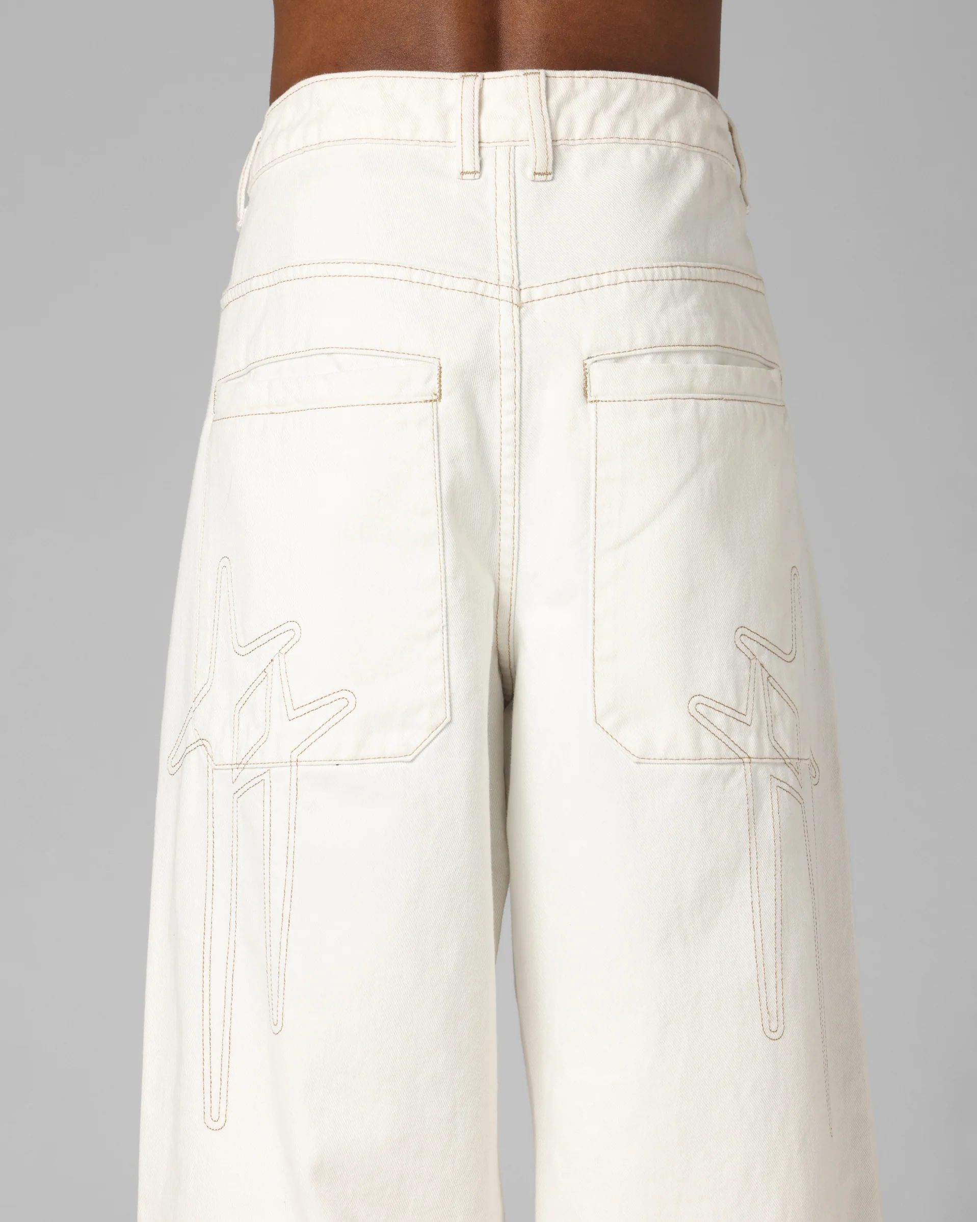 Loiter Star Born Jeans Off White - Image 8
