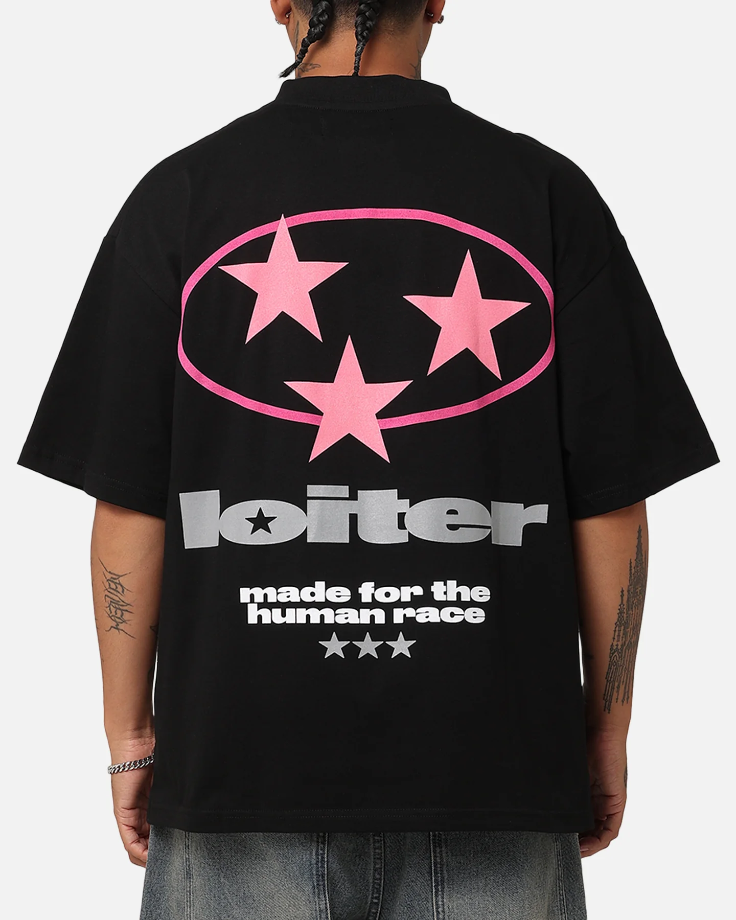 Loiter Star Child T-Shirt Black