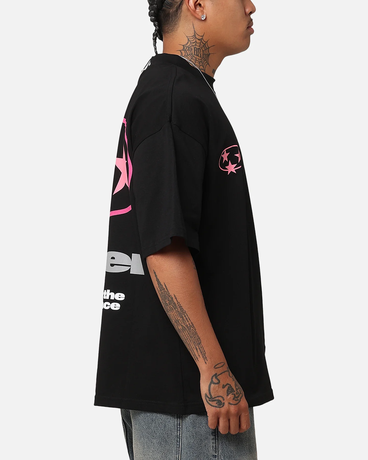 Loiter Star Child T-Shirt Black - Image 5