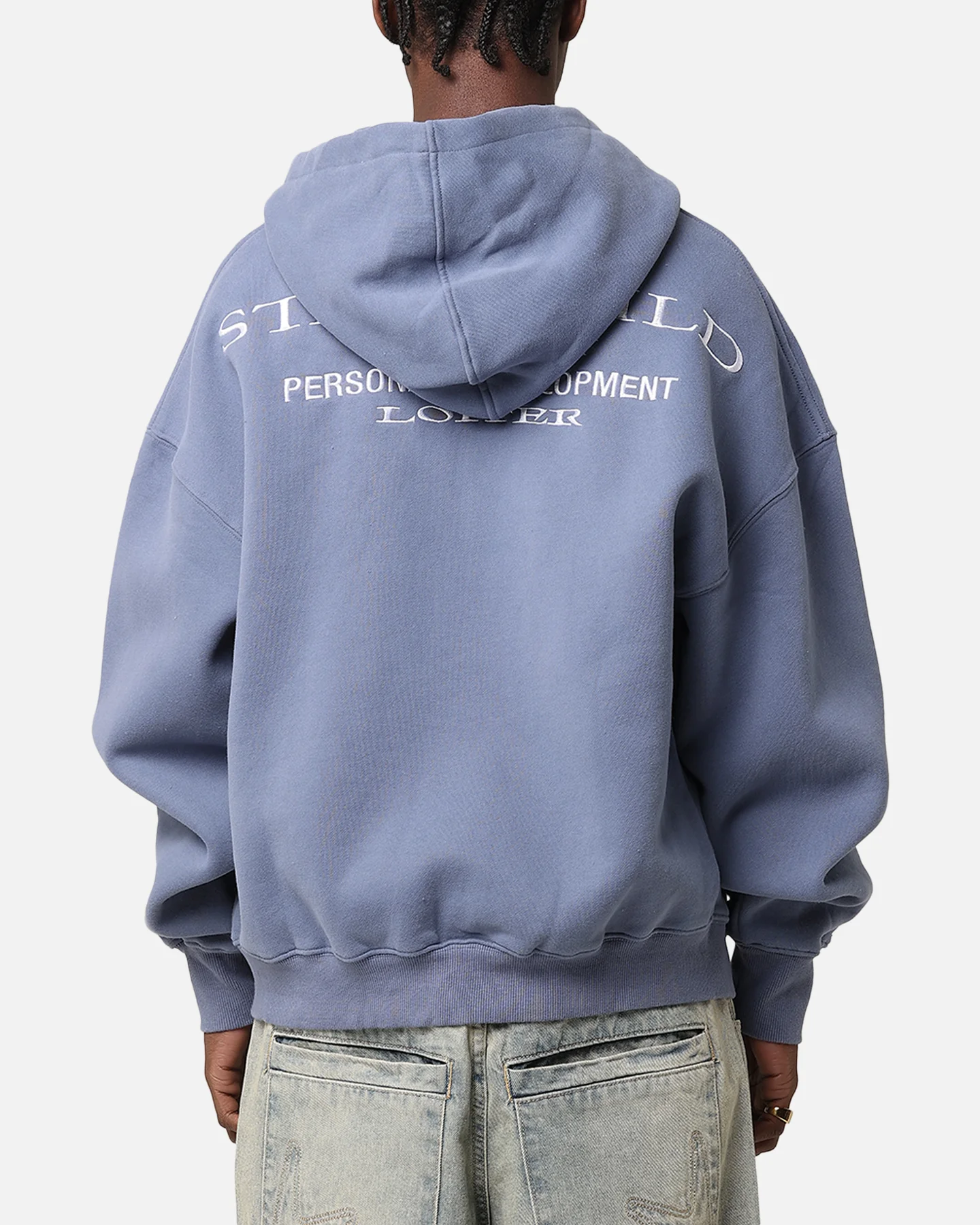 Loiter Star Child Zip Hoodie Navy - Image 2