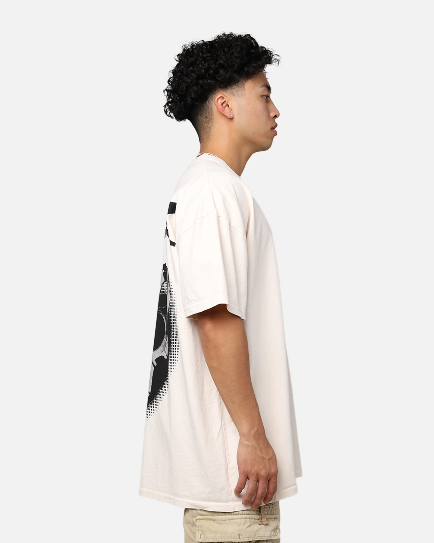 Loiter Tough Love T-Shirt Off White - Image 6