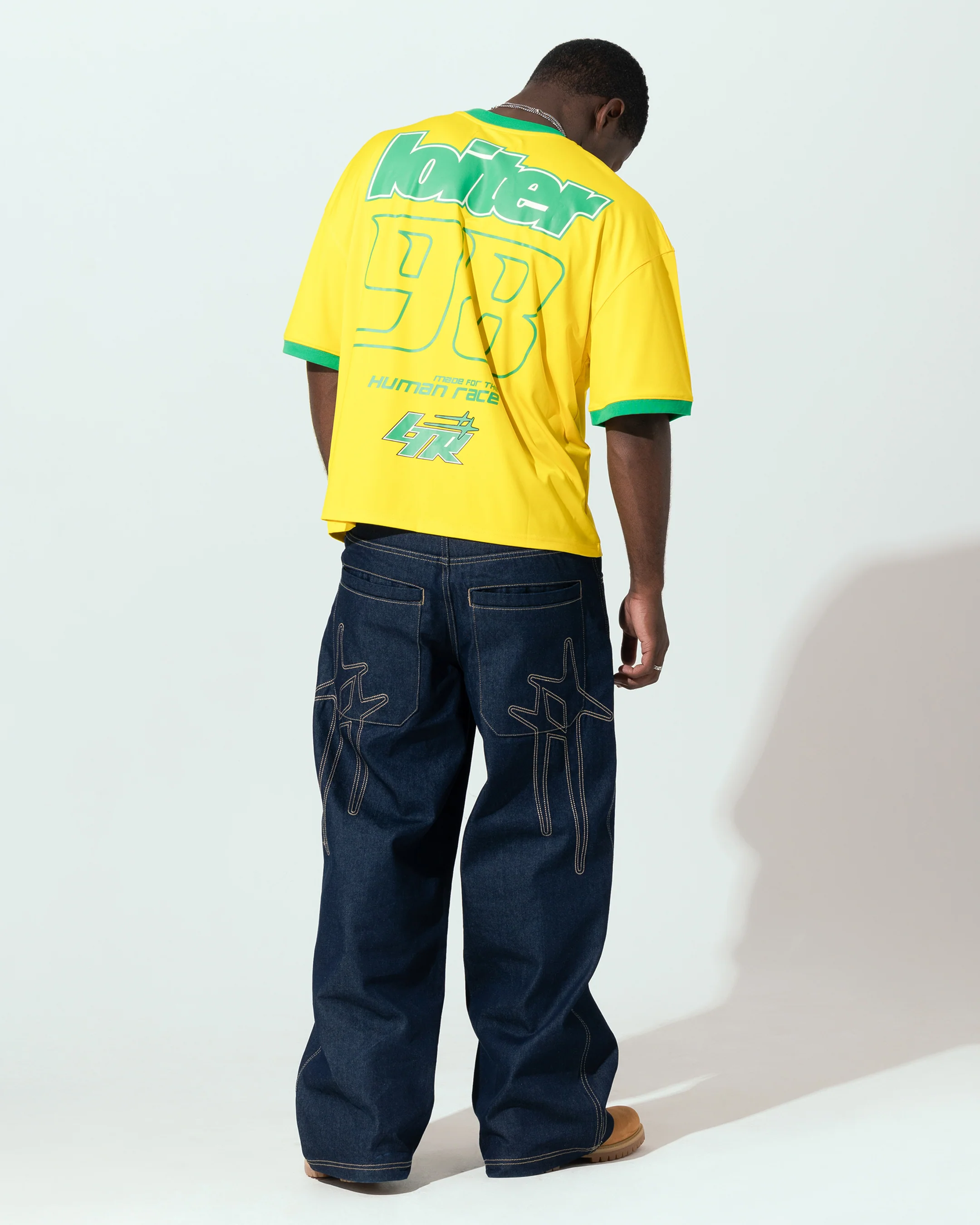 Loiter Tournament Jersey Yellow/Green - Image 4