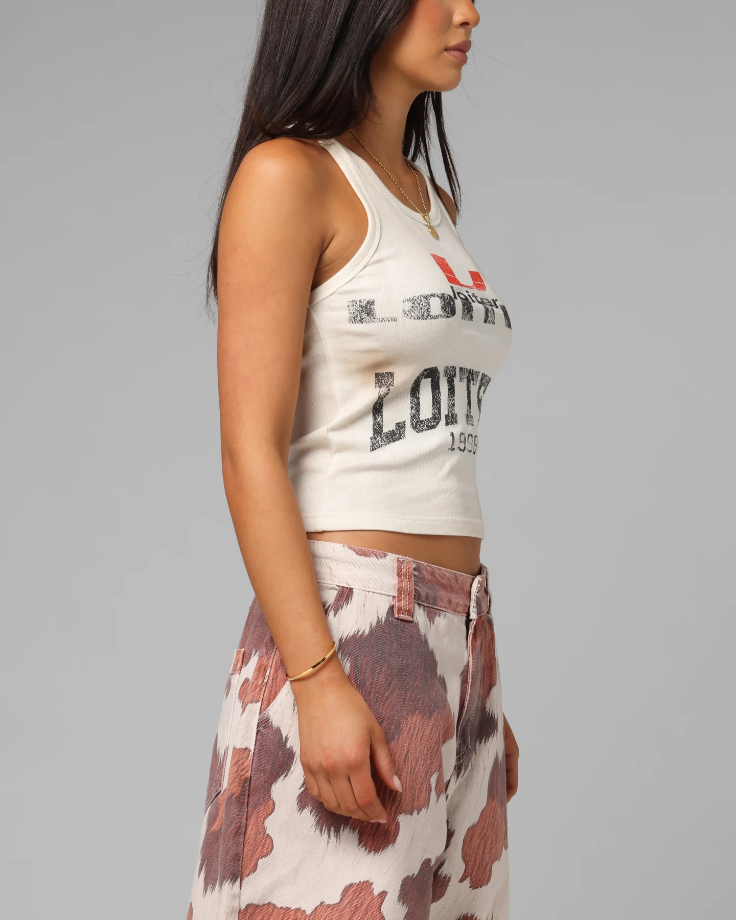 Loiter Women's Oil Rig Tank White - Image 4