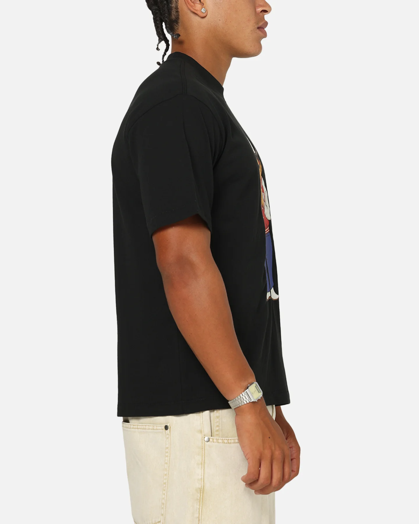 Market Hee-Haw Bear T-Shirt Black - Image 4