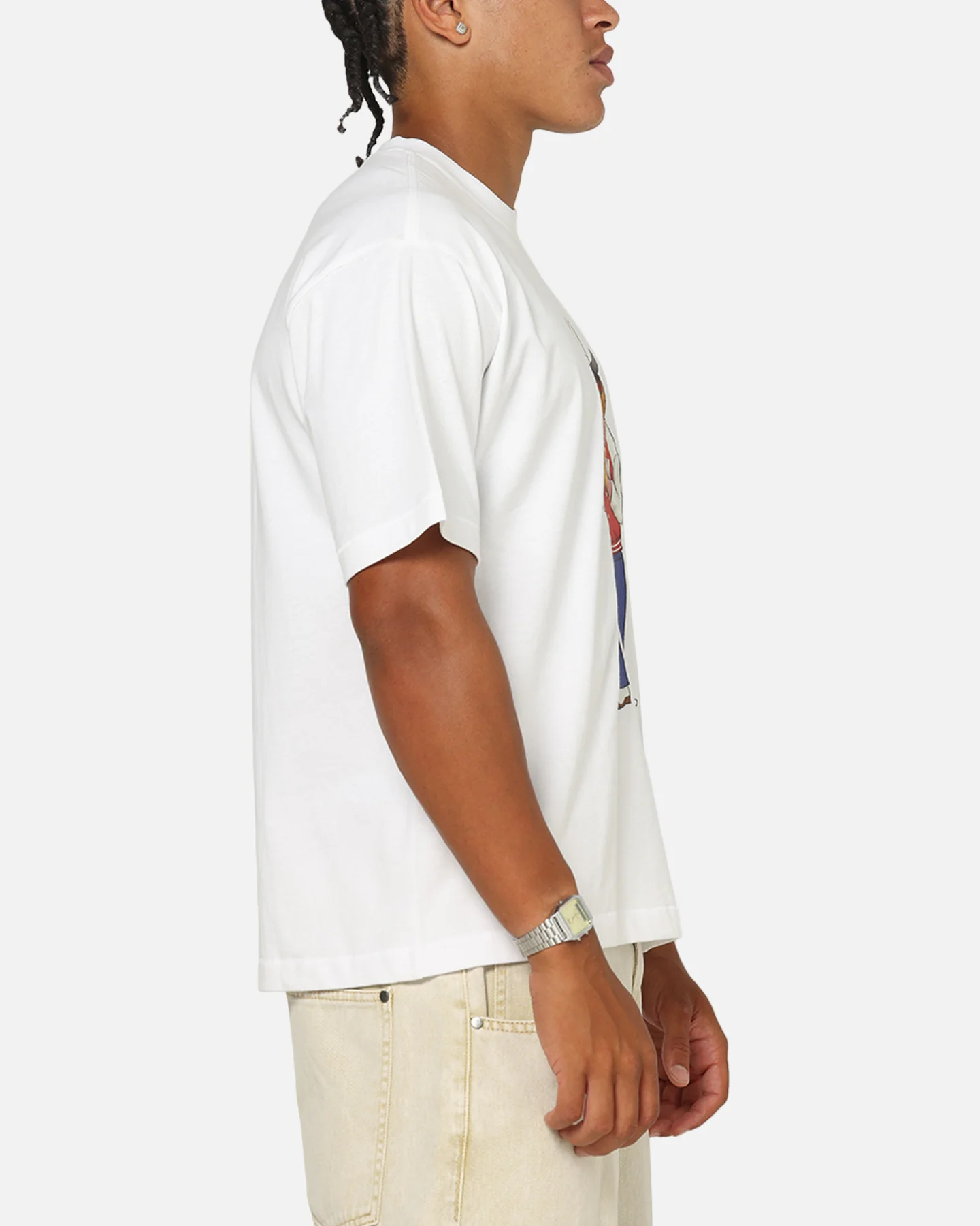Market Hee-Haw Bear T-Shirt White - Image 4
