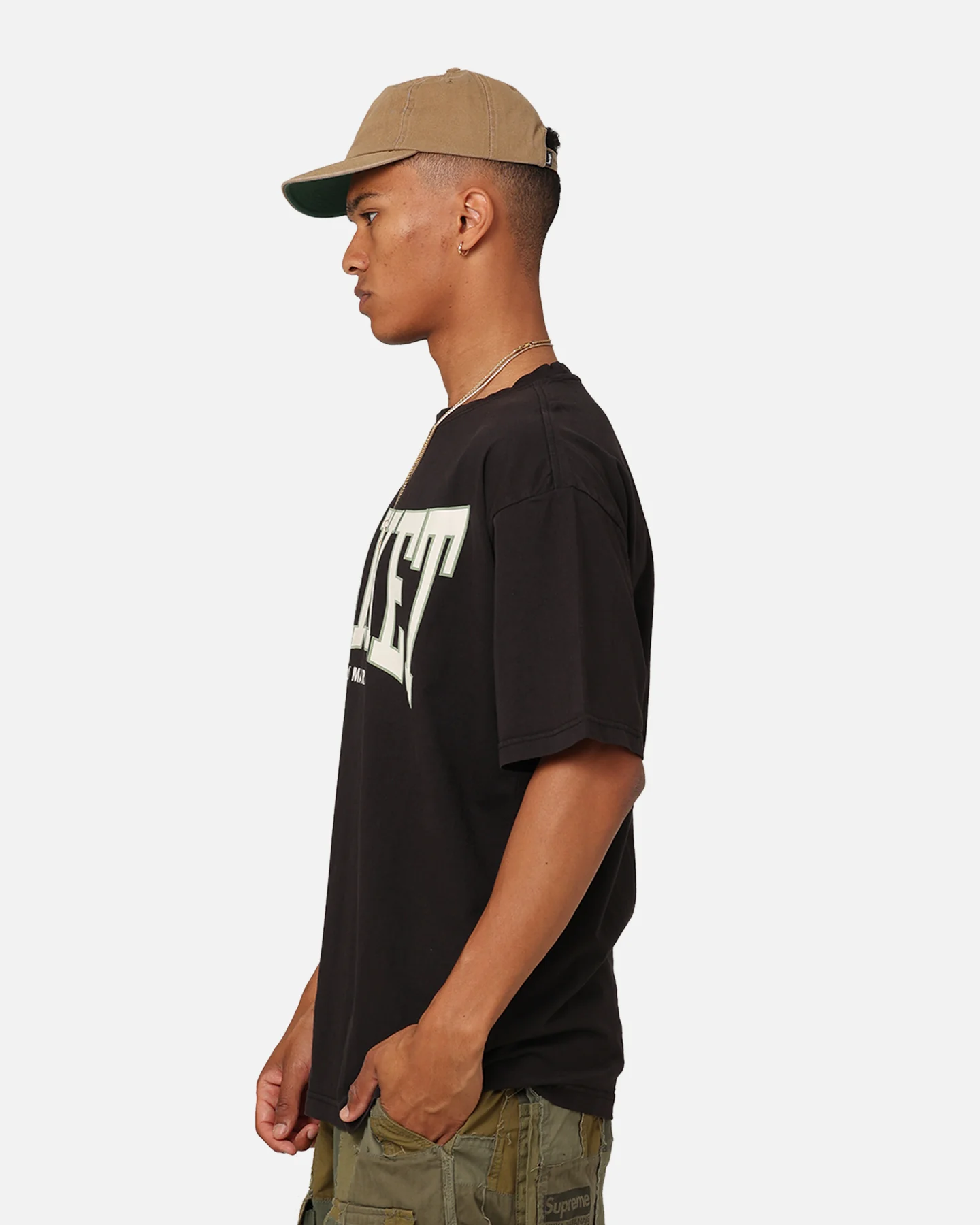 Market Persistent Logo T-Shirt Washed Black - Image 6