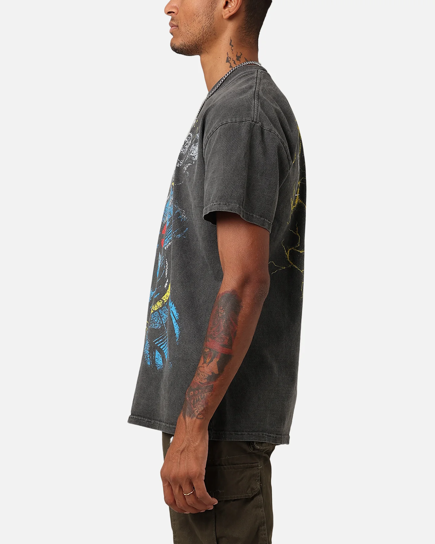 Marvel X-Men Storm Heavyweight T-Shirt Black Wash - Image 6