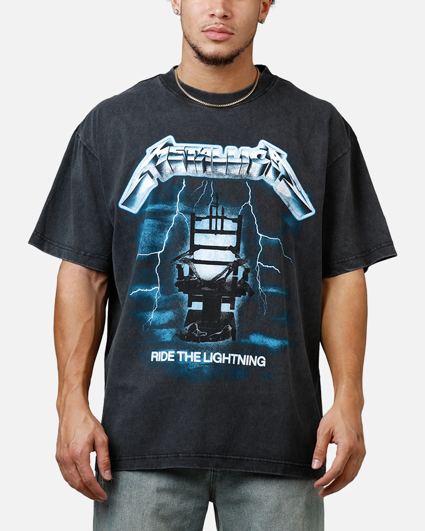 Merch Traffic Metallica RTL T-Shirt Washed Black