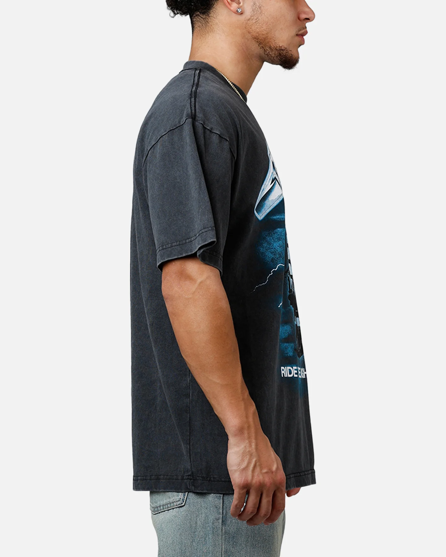 Merch Traffic Metallica RTL T-Shirt Washed Black - Image 4