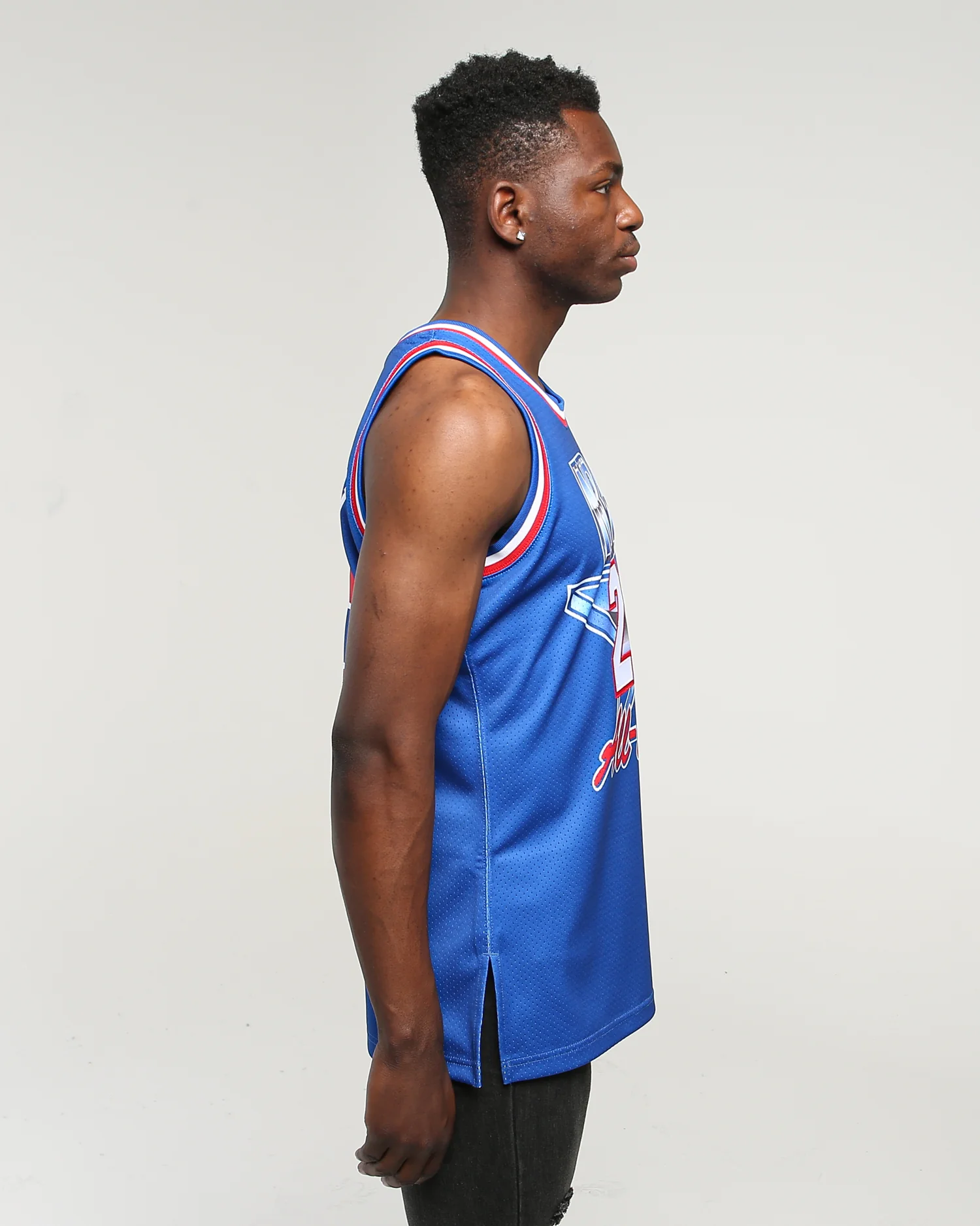 Mitchell & Ness '93 All Star East Michael Jordan #23 Authentic NBA Jersey Blue - Image 4
