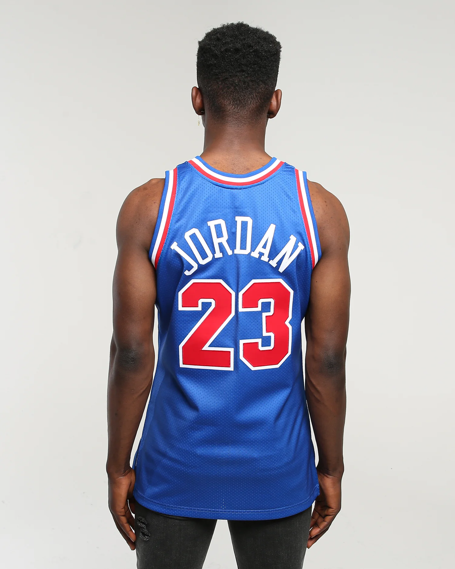 Mitchell & Ness '93 All Star East Michael Jordan #23 Authentic NBA Jersey Blue - Image 5
