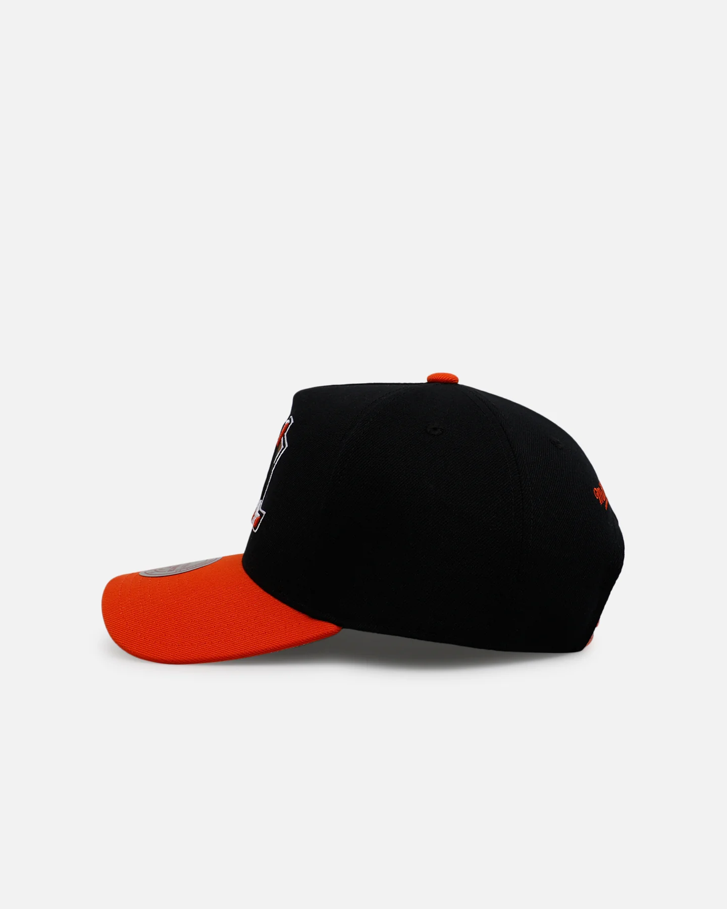 Mitchell & Ness Anaheim Ducks 'Ducks Variety Pack' Pro Pinch Snapback Black/Orange - Image 4