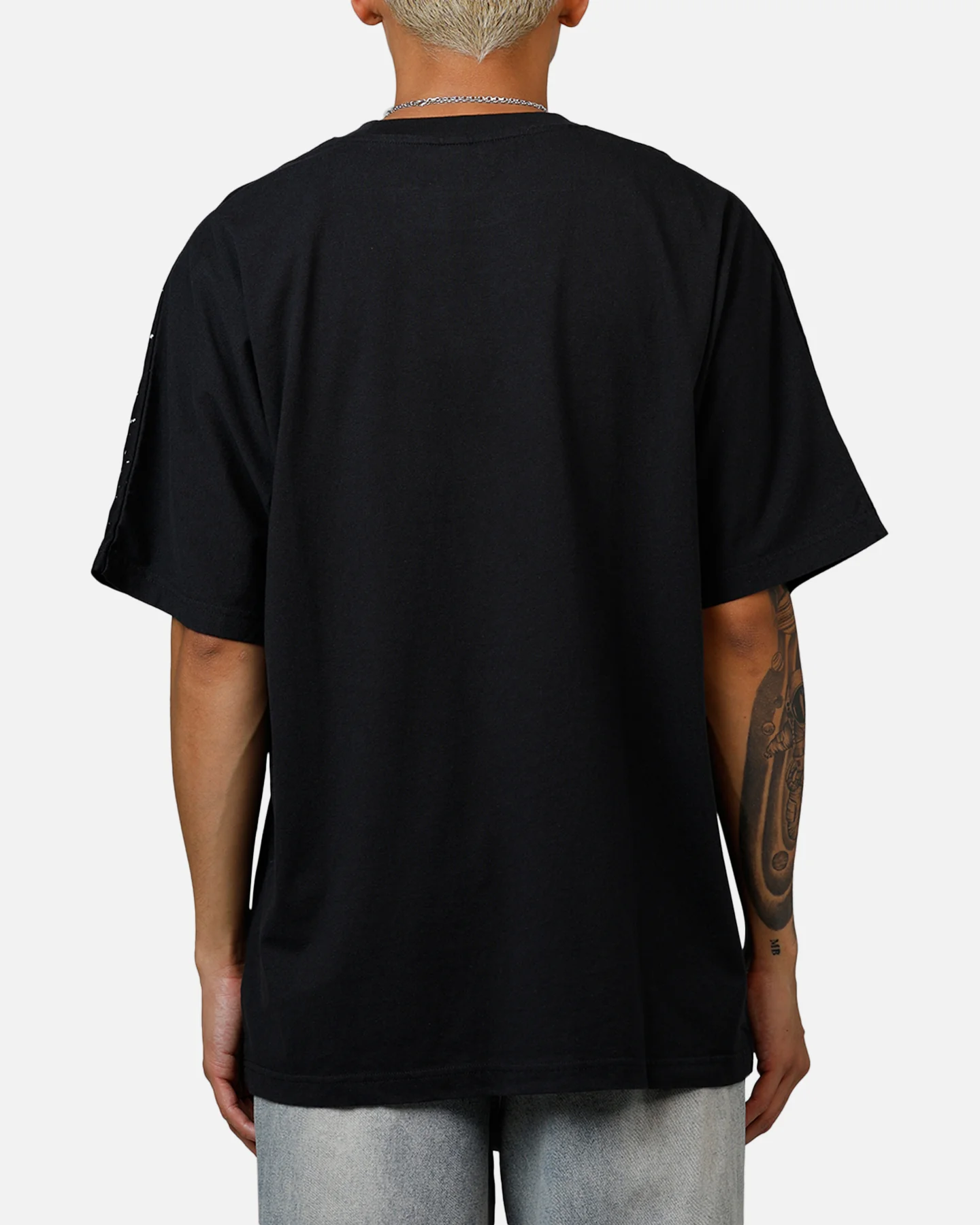 Mitchell & Ness Boston Celtics Skyline T-Shirt Faded Black - Image 2