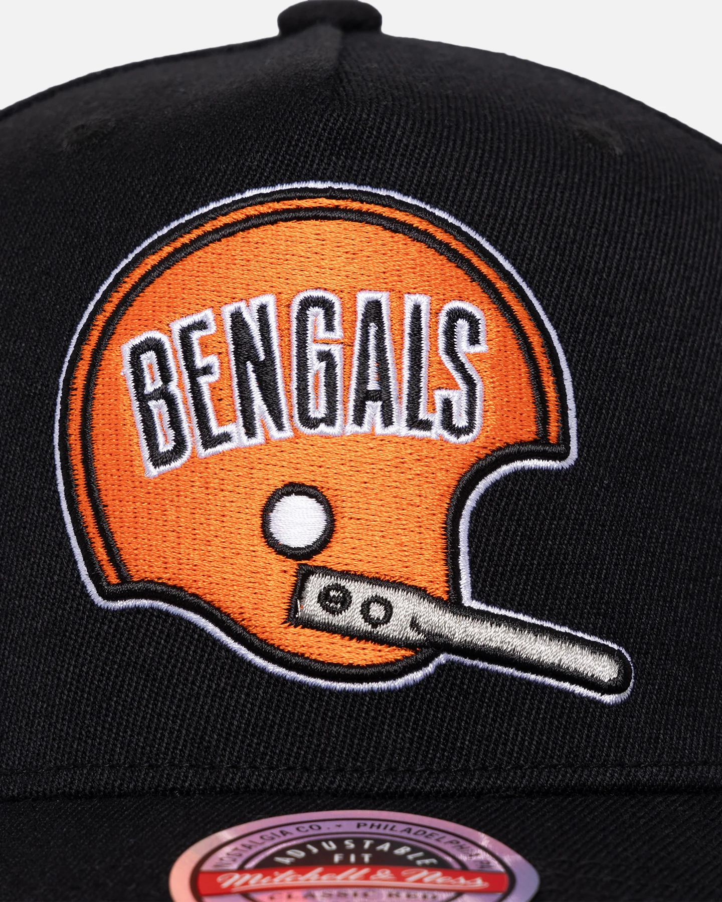 Mitchell & Ness Cincinnati Bengals Wide Receiver Snapback Black - Image 5