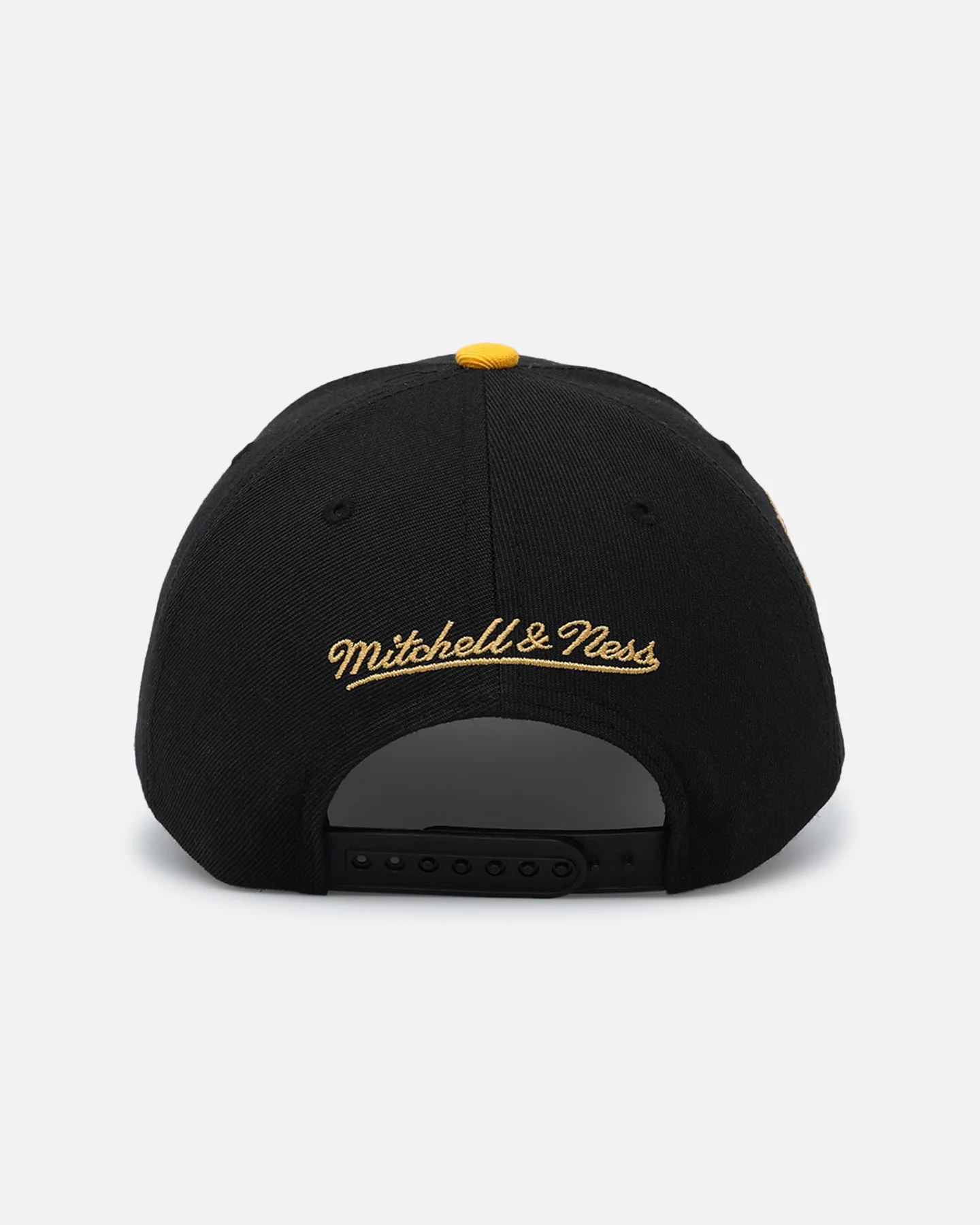 Mitchell & Ness Denver Nuggets "Enter The Dragon" Pro Crown Snapback Black/Ochre - Image 2