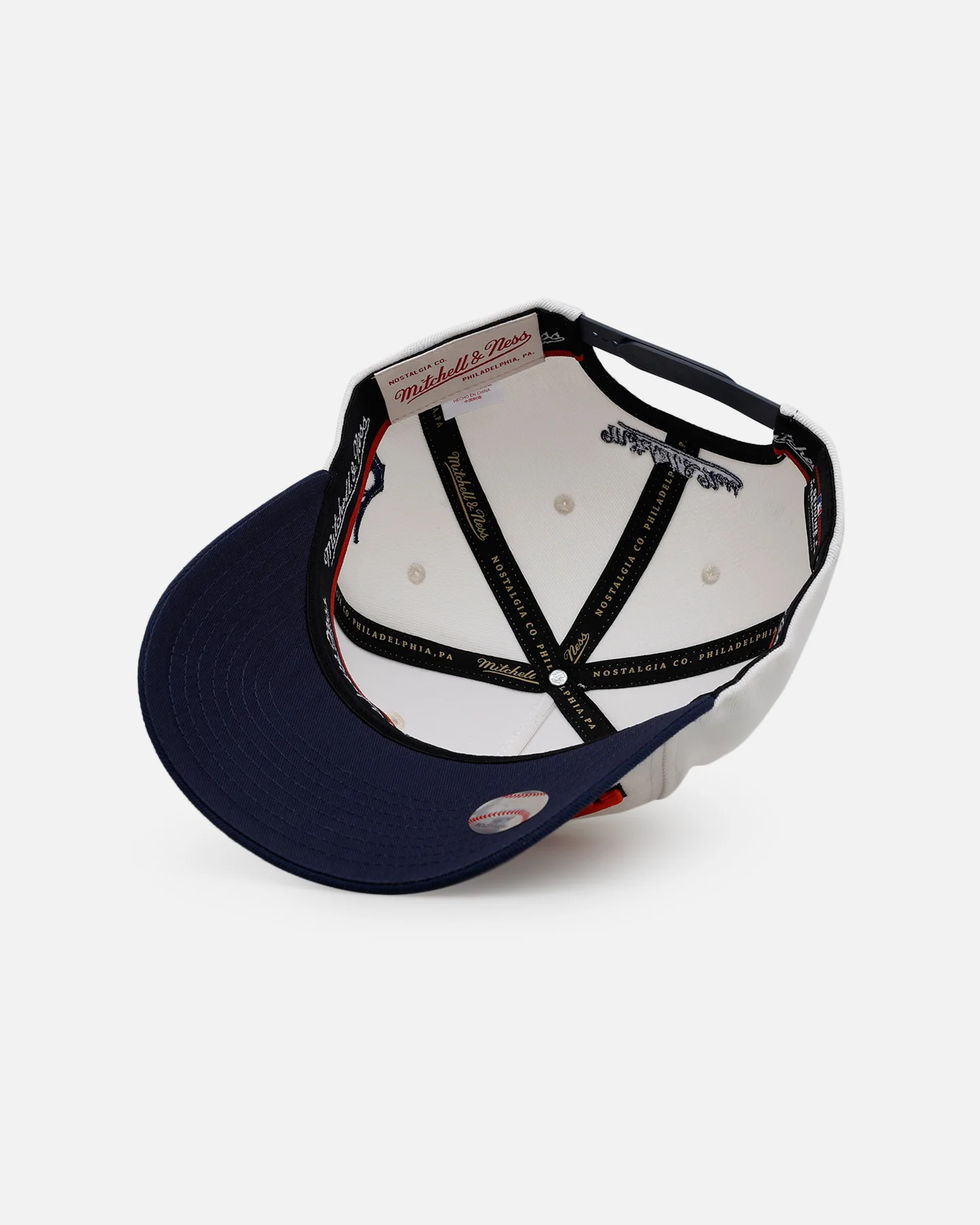 Mitchell & Ness Detroit Tigers 'Arch' MVP Snapback Cream - Image 6