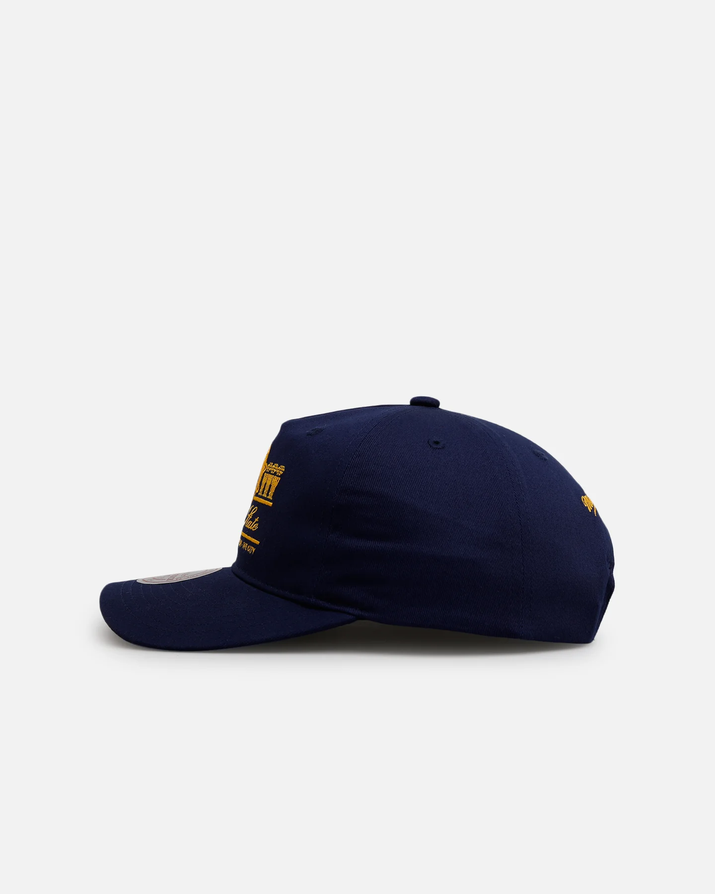 Mitchell & Ness Golden State Warriors 'Worldwide' Deadstock Snapback Navy - Image 4