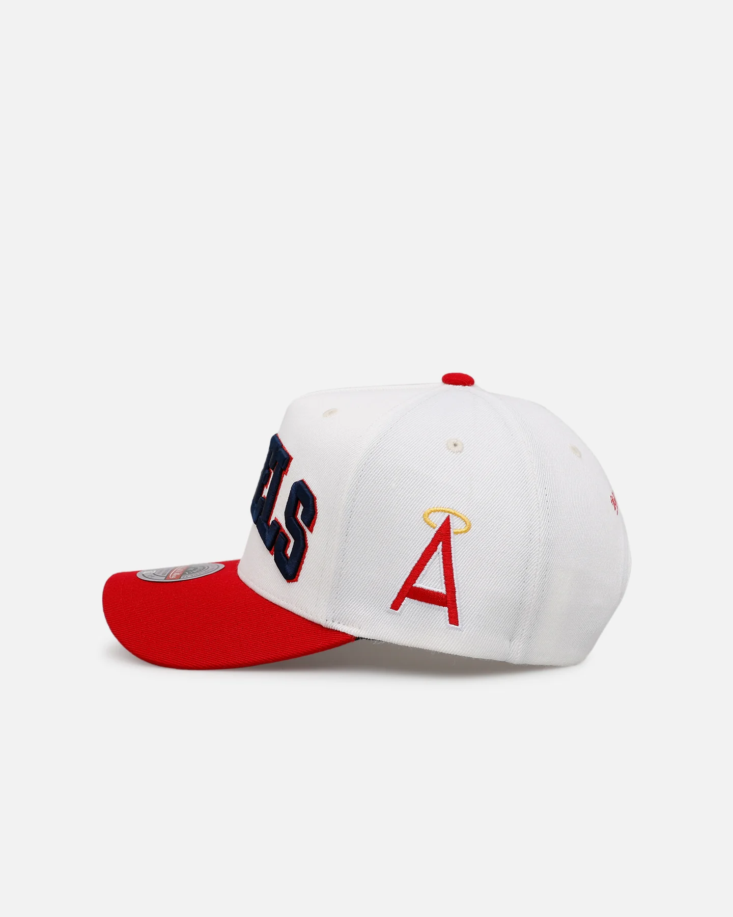 Mitchell & Ness Los Angeles Angels 'Arch' MVP Snapback Cream - Image 4