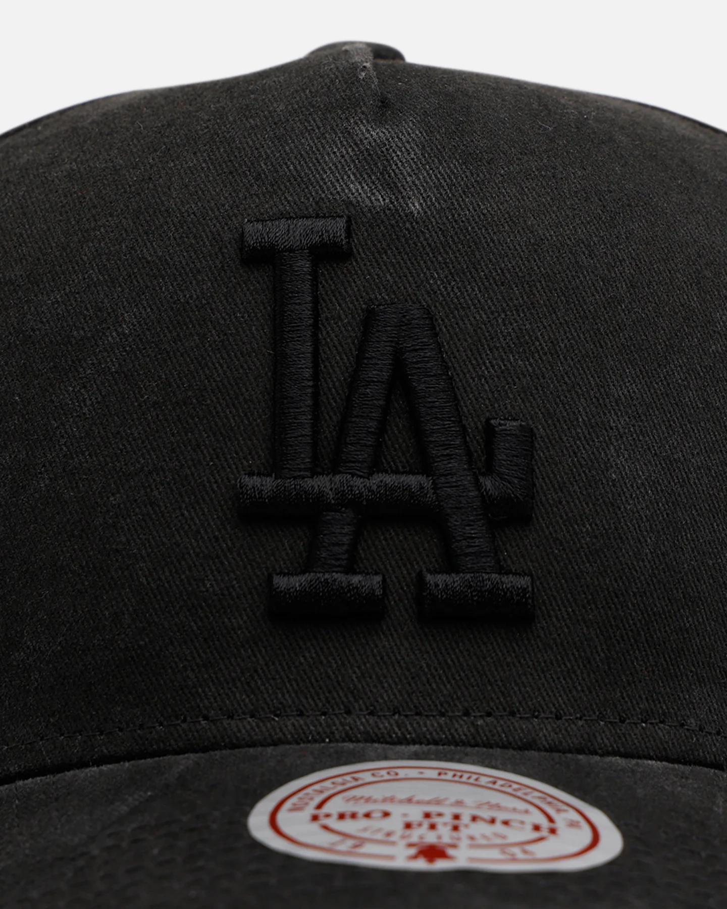 Mitchell & Ness Los Angeles Dodgers 'Starburst' Pro Pinch Snapback Black - Image 5
