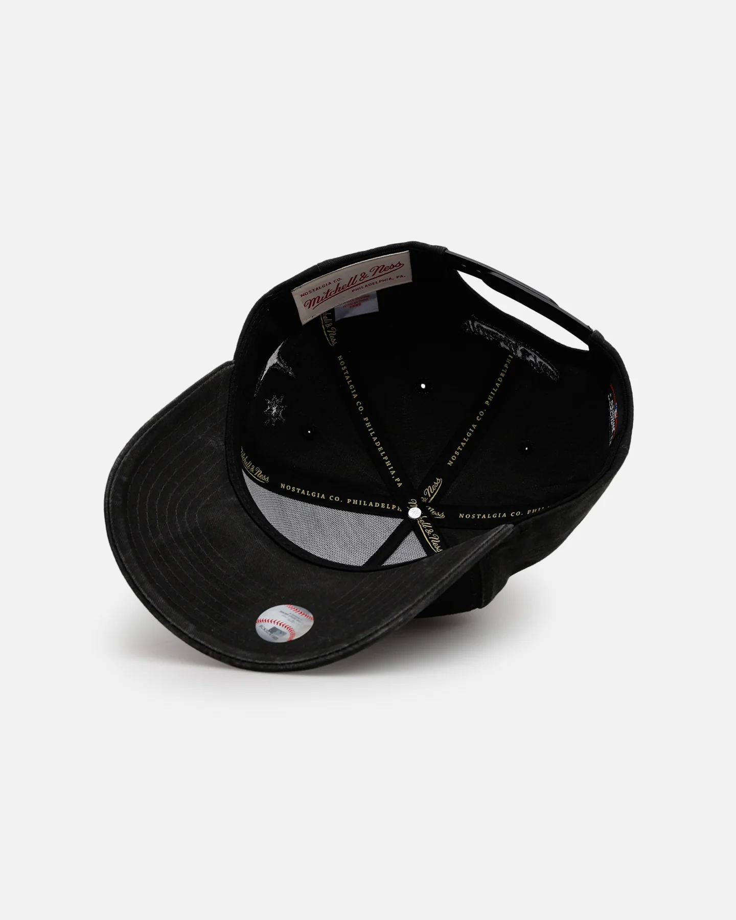 Mitchell & Ness Los Angeles Dodgers 'Starburst' Pro Pinch Snapback Black - Image 6
