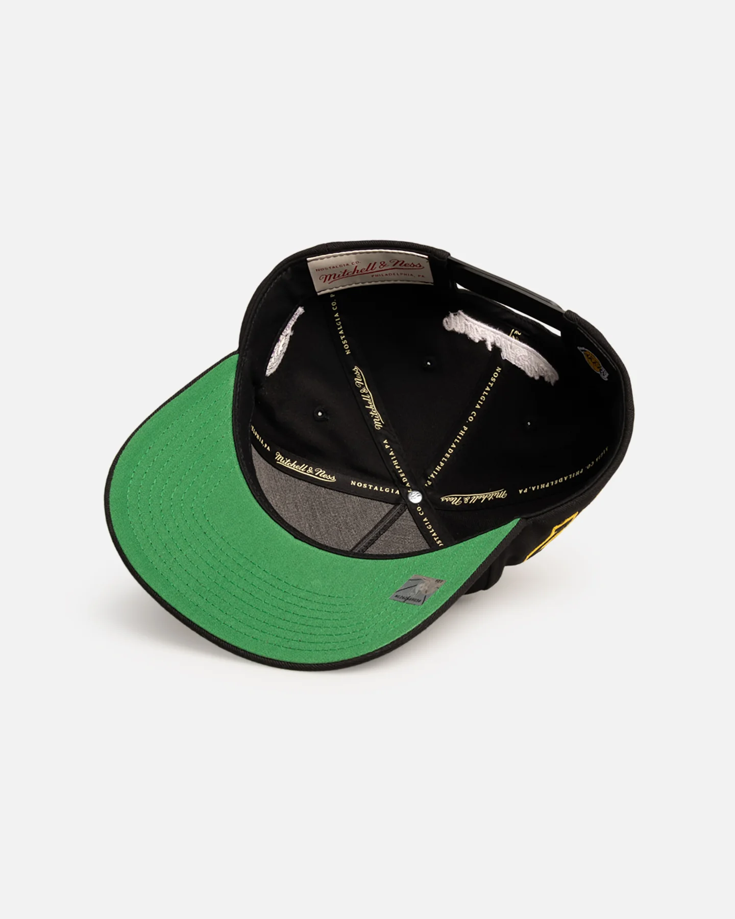 Mitchell & Ness Los Angeles Lakers Luka Dončić 'CLSC Script' Pro Pinch Snapback Black - Image 6