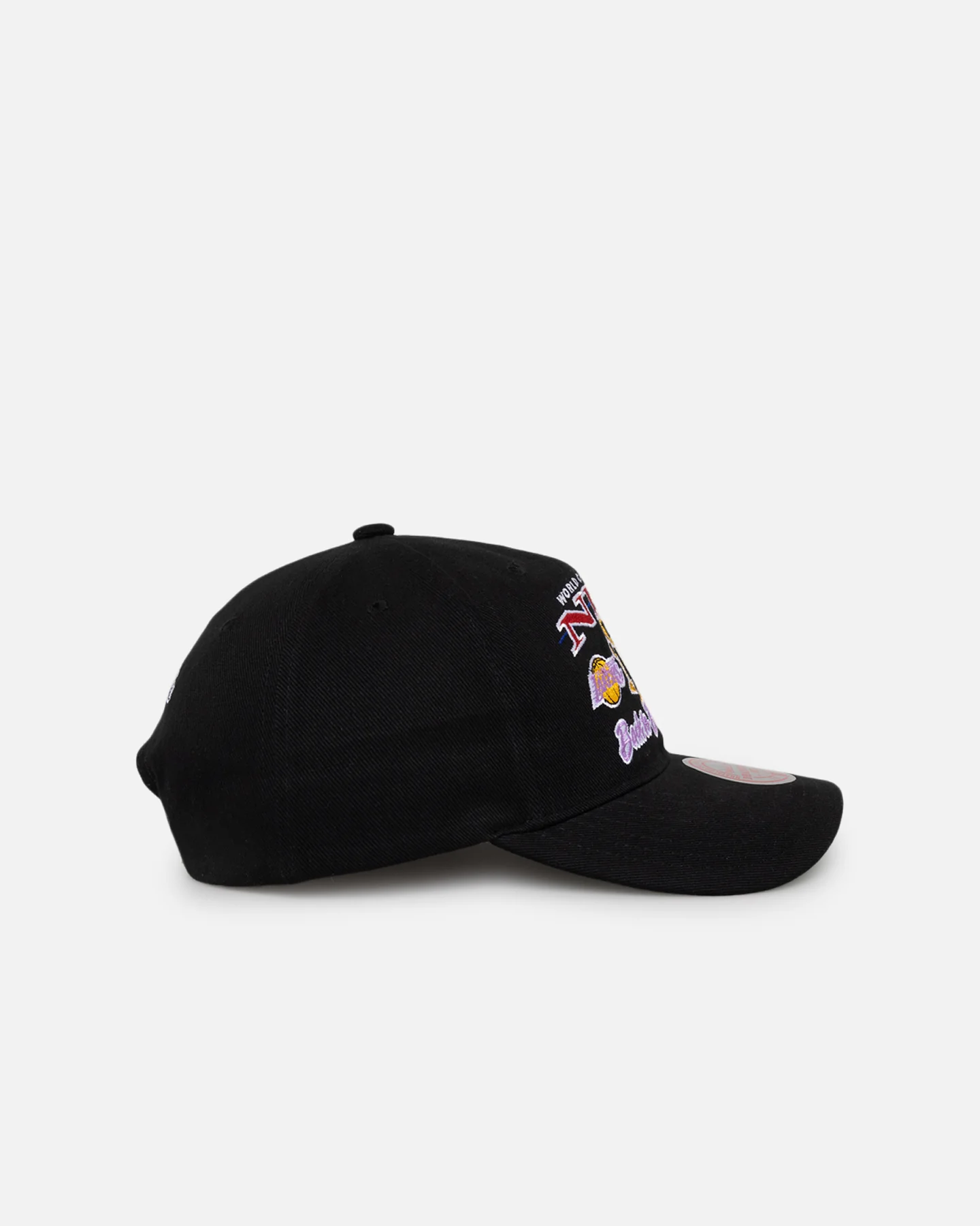 Mitchell & Ness Los Angeles Lakers NBA Finals Pro Crown Snapback Black - Image 3