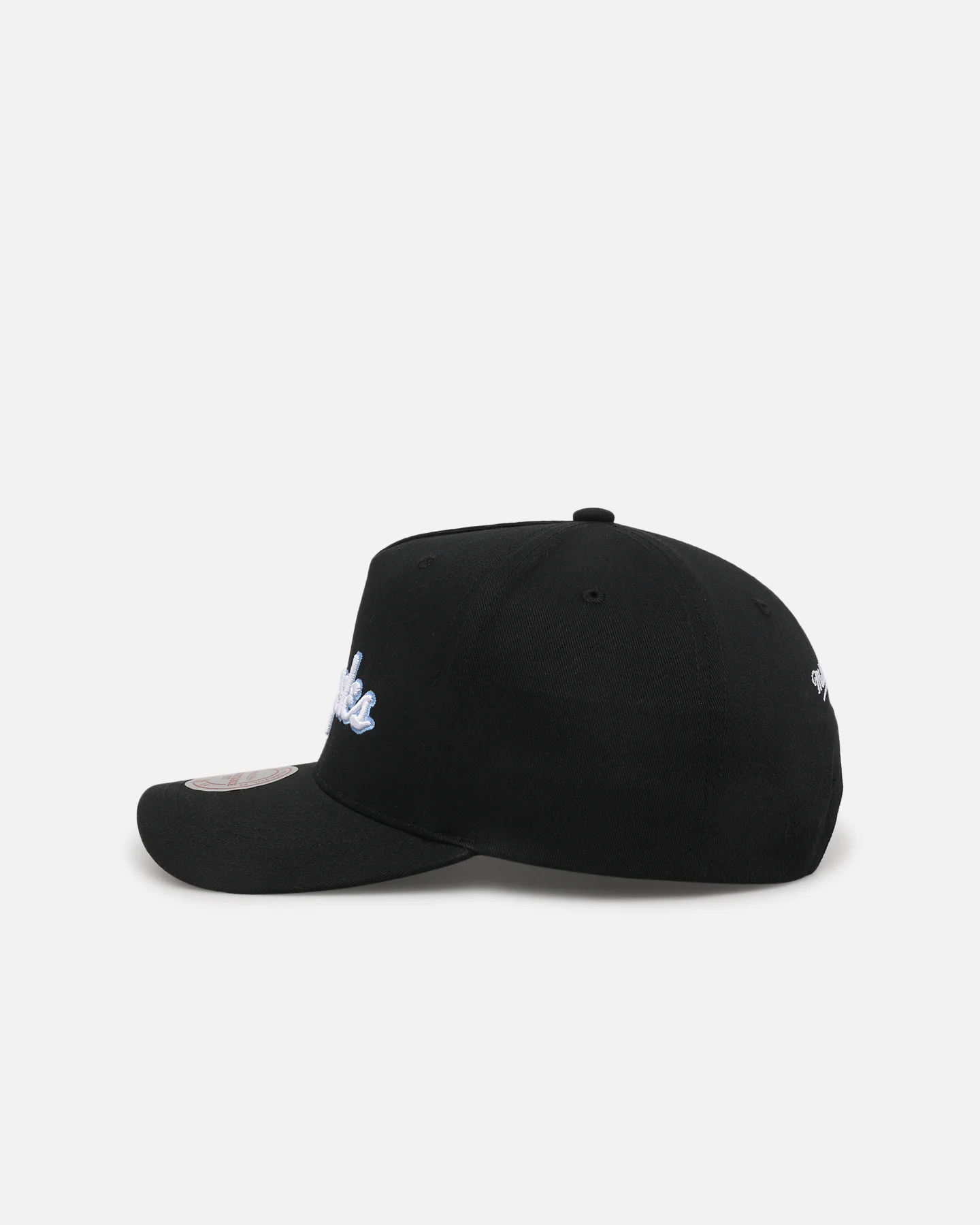 Mitchell & Ness Los Angeles Lakers Team Colour Wordmark MVP Snapback Black - Image 4