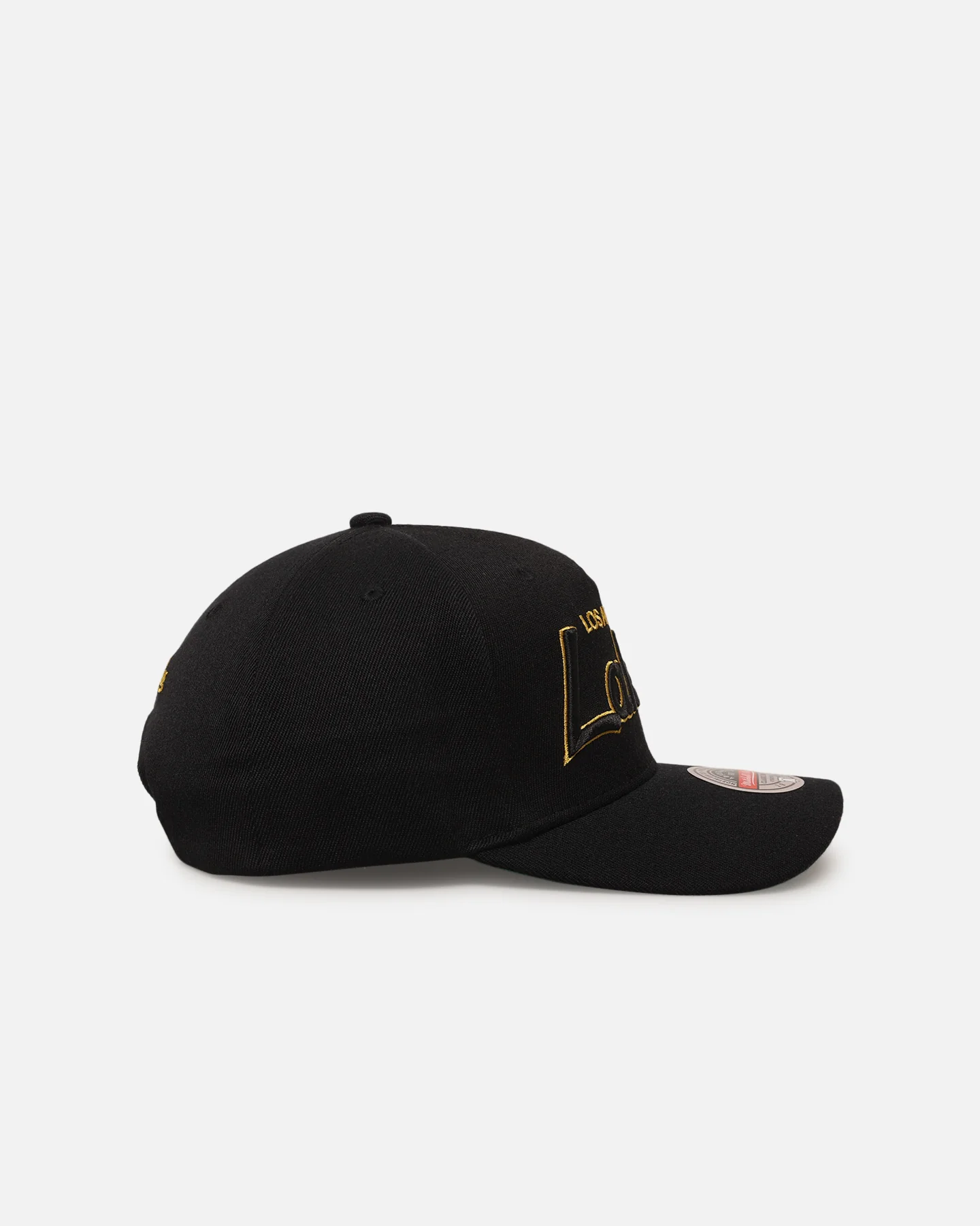 Mitchell & Ness Los Angeles Lakers 'Team Script' MVP Snapback Black/Gold - Image 3