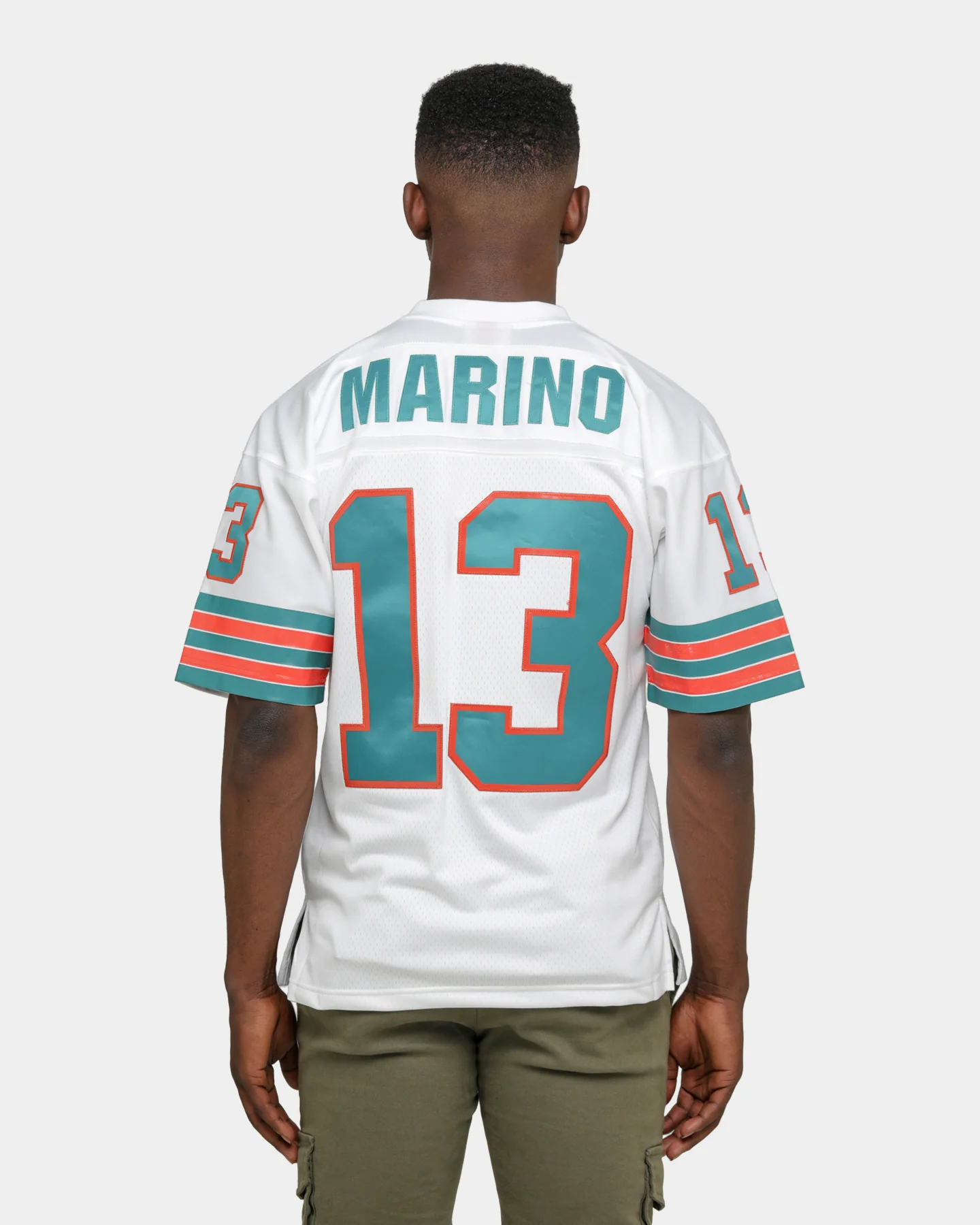 Mitchell & Ness Miami Dolphins Dan Marino #13 '84 Legacy Jersey White - Image 4
